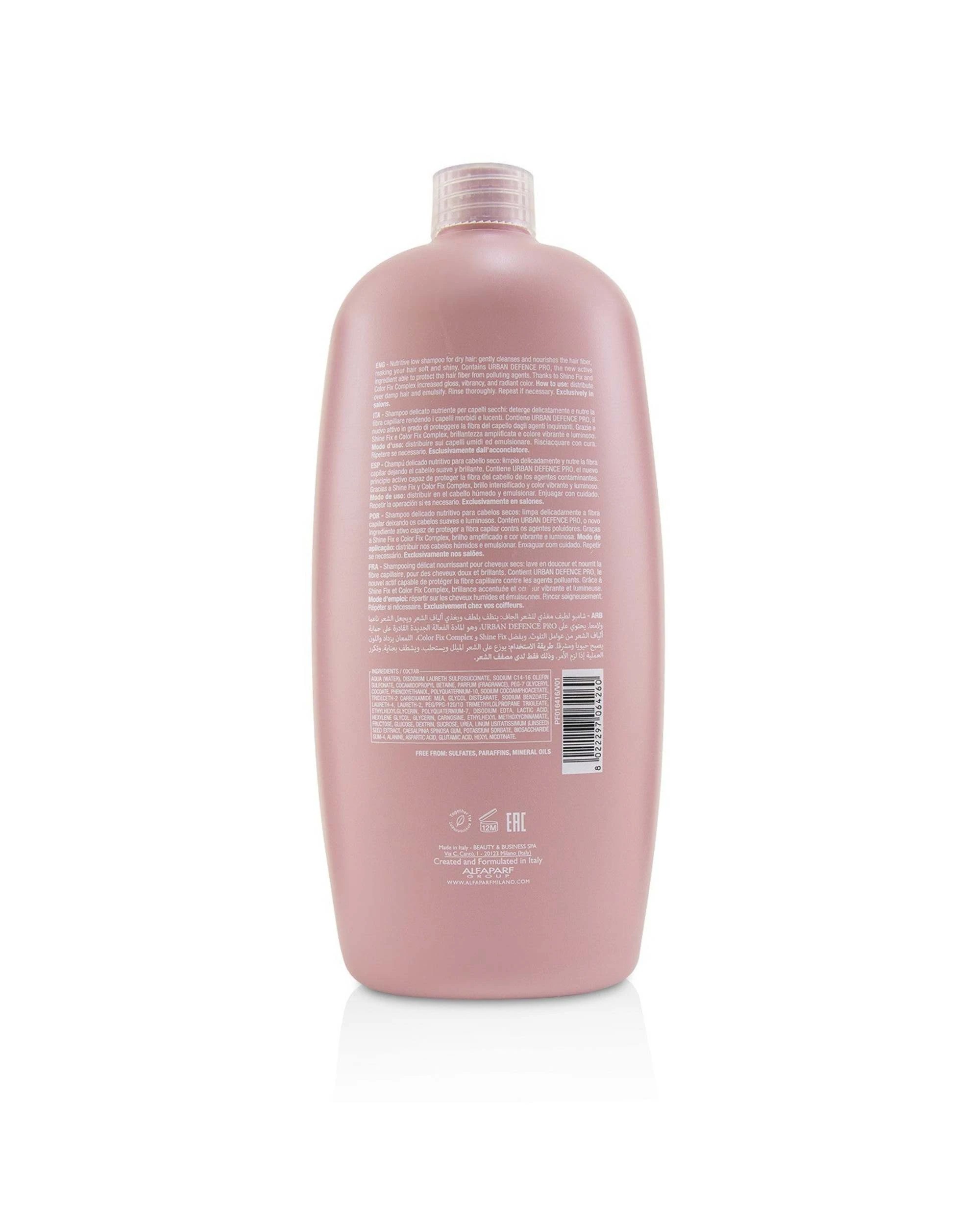 2 AlfaParf Semi Di Lino Moisture Nutritive Low Shampoo (Dry Hair)  1000ml/33.8oz, 2 of 4