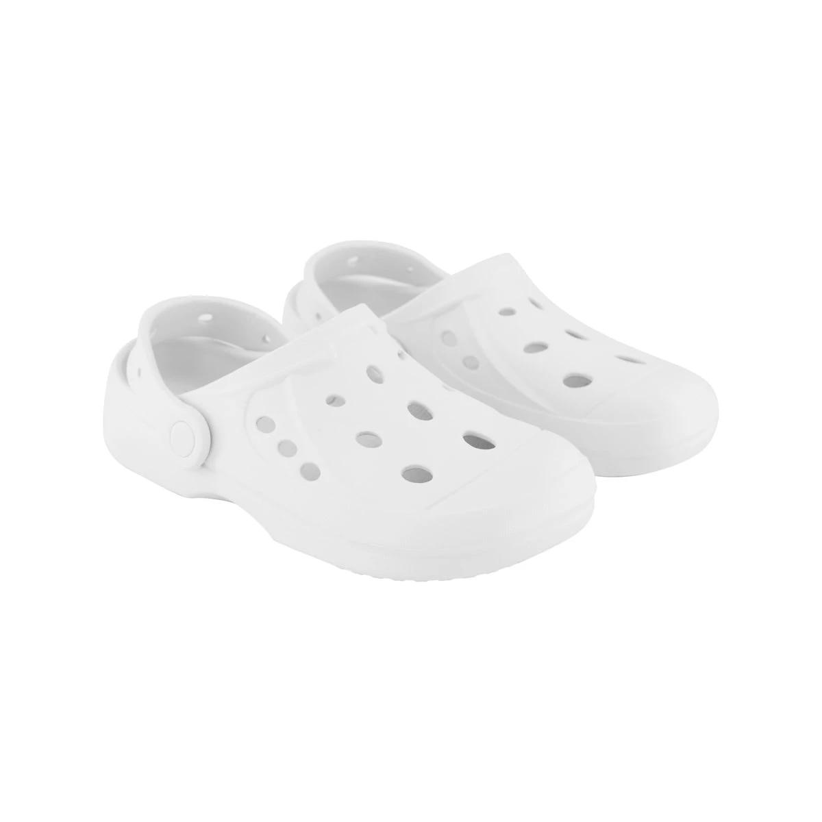 2 Basic Clog Slides White, 2 of 4