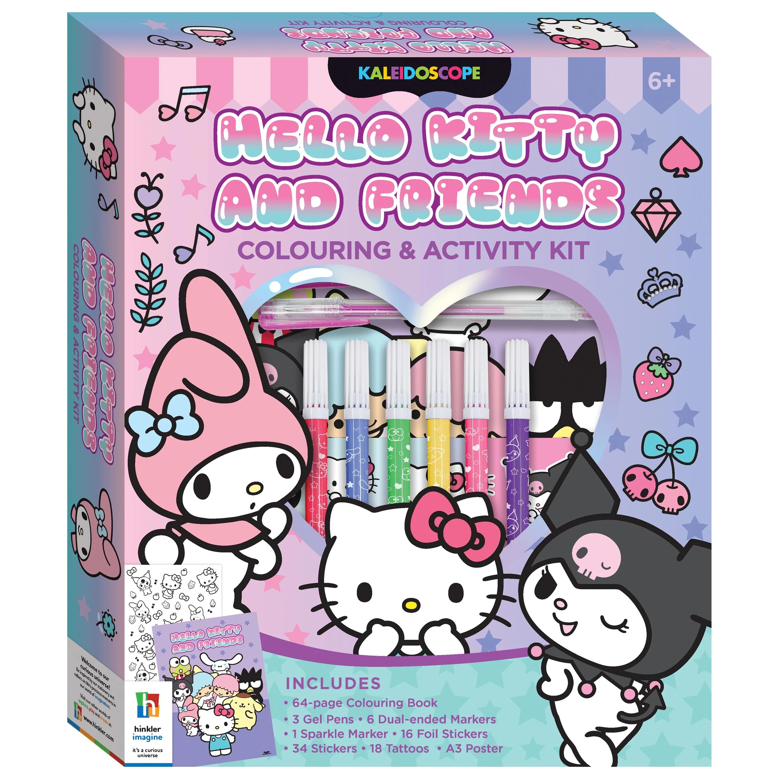 1 Kaleidoscope Hello Kitty and Friends Colouring and Activity Kit, 1 of 7
