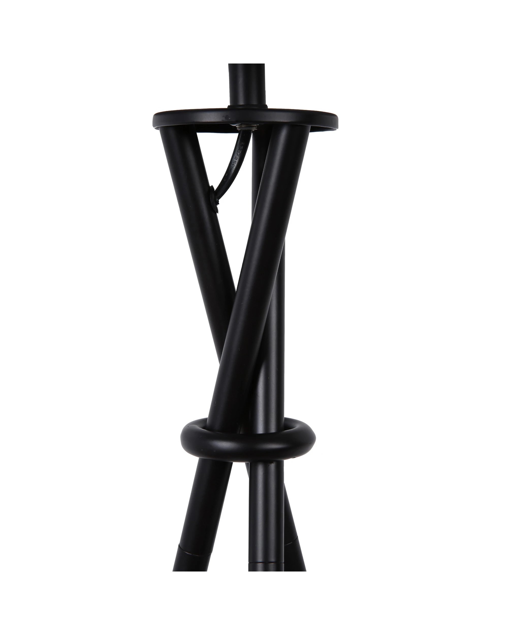 6 Sherwood Lighting Art Deco Tripod Floor Lamp - Grey, 6 of 7