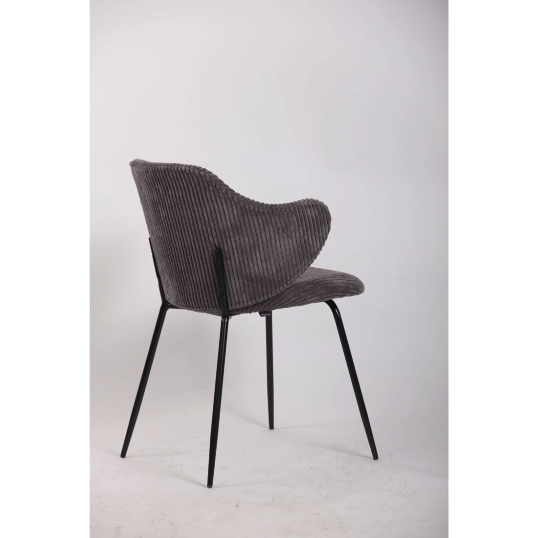 4 BR Home Set of 2 Dining Chairs with Corduroy Fabric, 4 of 7