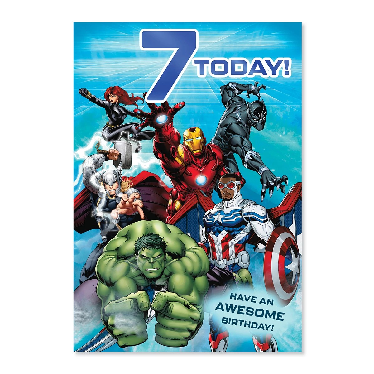 3 Connections from Hallmark 7th Birthday Card - Marvel Avengers, 3 of 3
