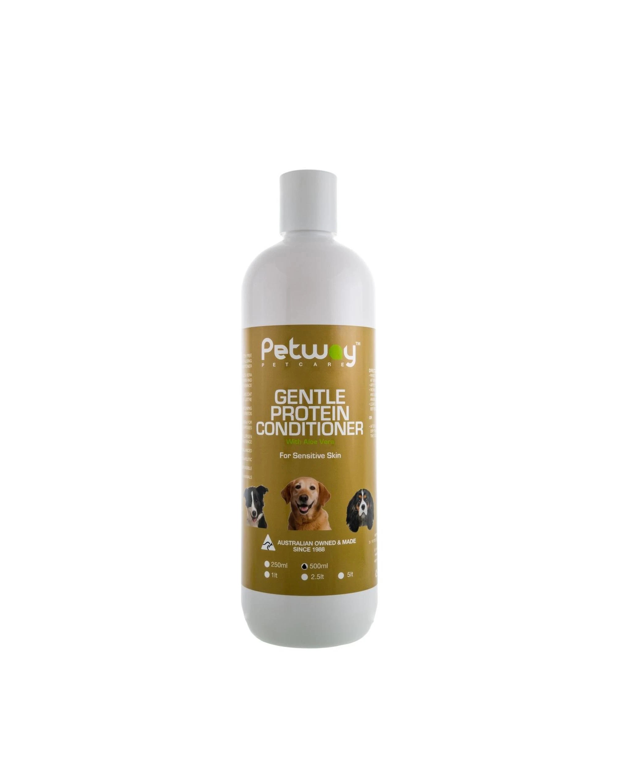 1 Petway Petcare Gentle Protein Dog Grooming Conditioner 500ml, 1 of 1
