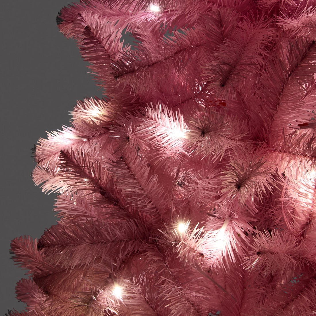 4 1.82m (6ft) Pink Prelit Christmas Tree, 4 of 8