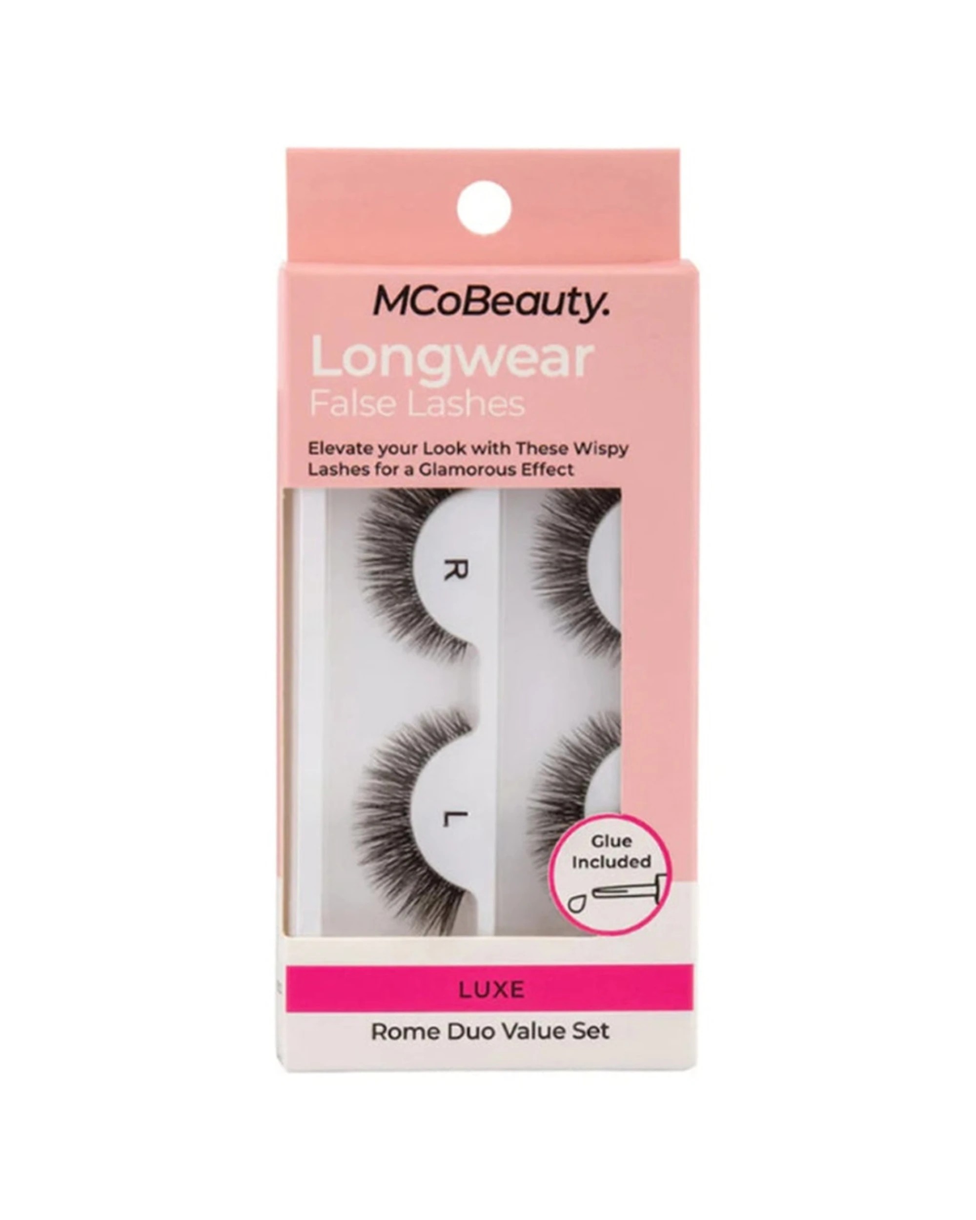1 MCoBeauty Longwear False Lashes Luxe Rome Duo Set Eyelash Extensions, 1 of 1