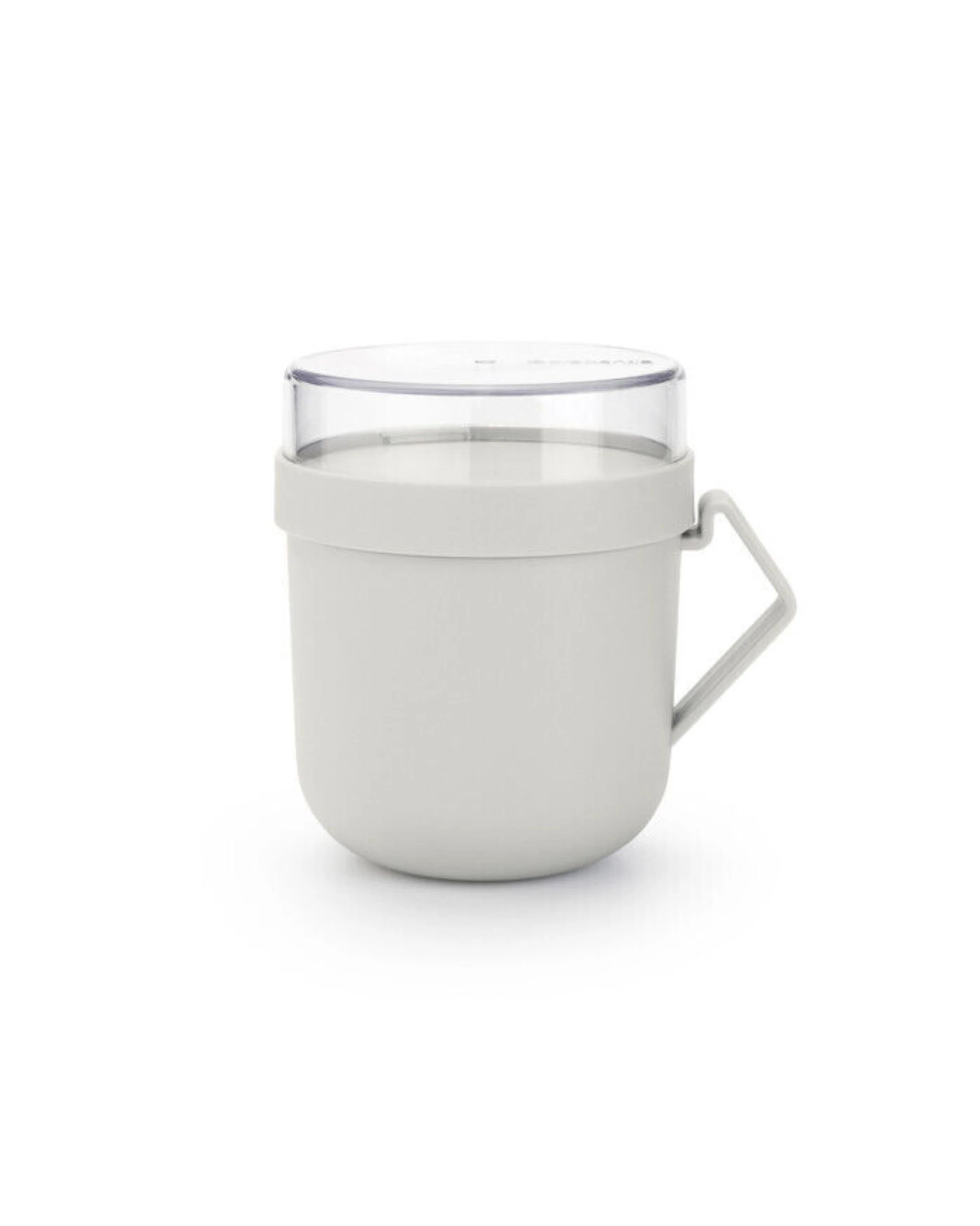 1 Brabantia Make & Take Soup Mug 0.6L - Grey, 1 of 4