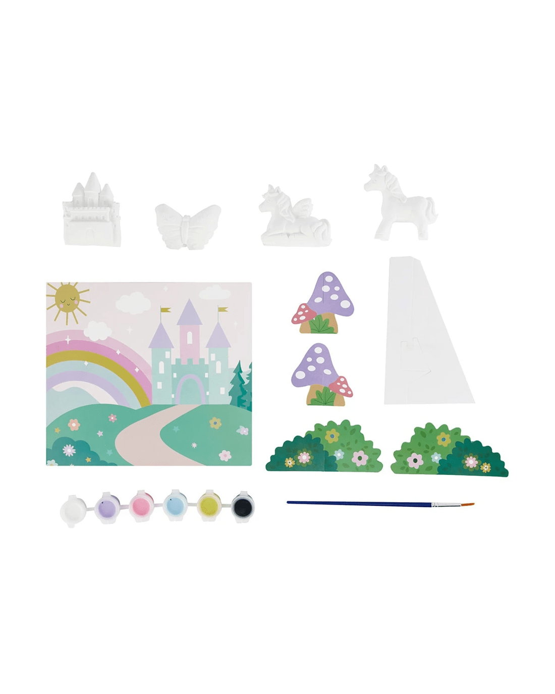 2 15 Piece Paint and Make Your Own Unicorn Plaster Scene, 2 of 10