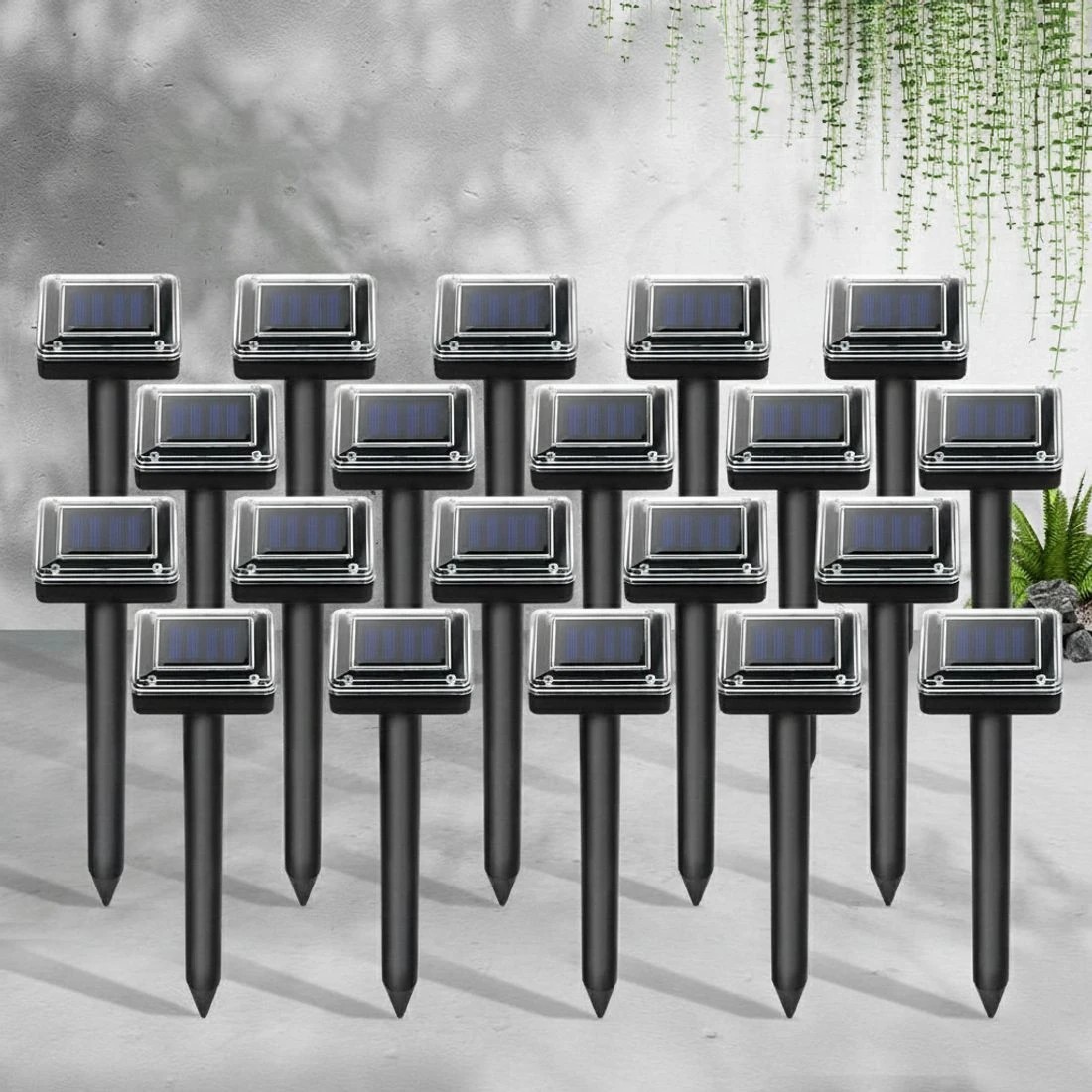5 Gardeon Snake Repeller 20X Ultrasonic Solar Powe - Black, 5 of 5