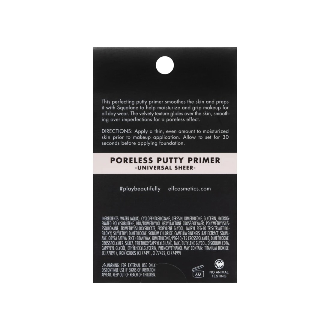 6 e.l.f. Poreless Putty Primer - Beige, 6 of 6