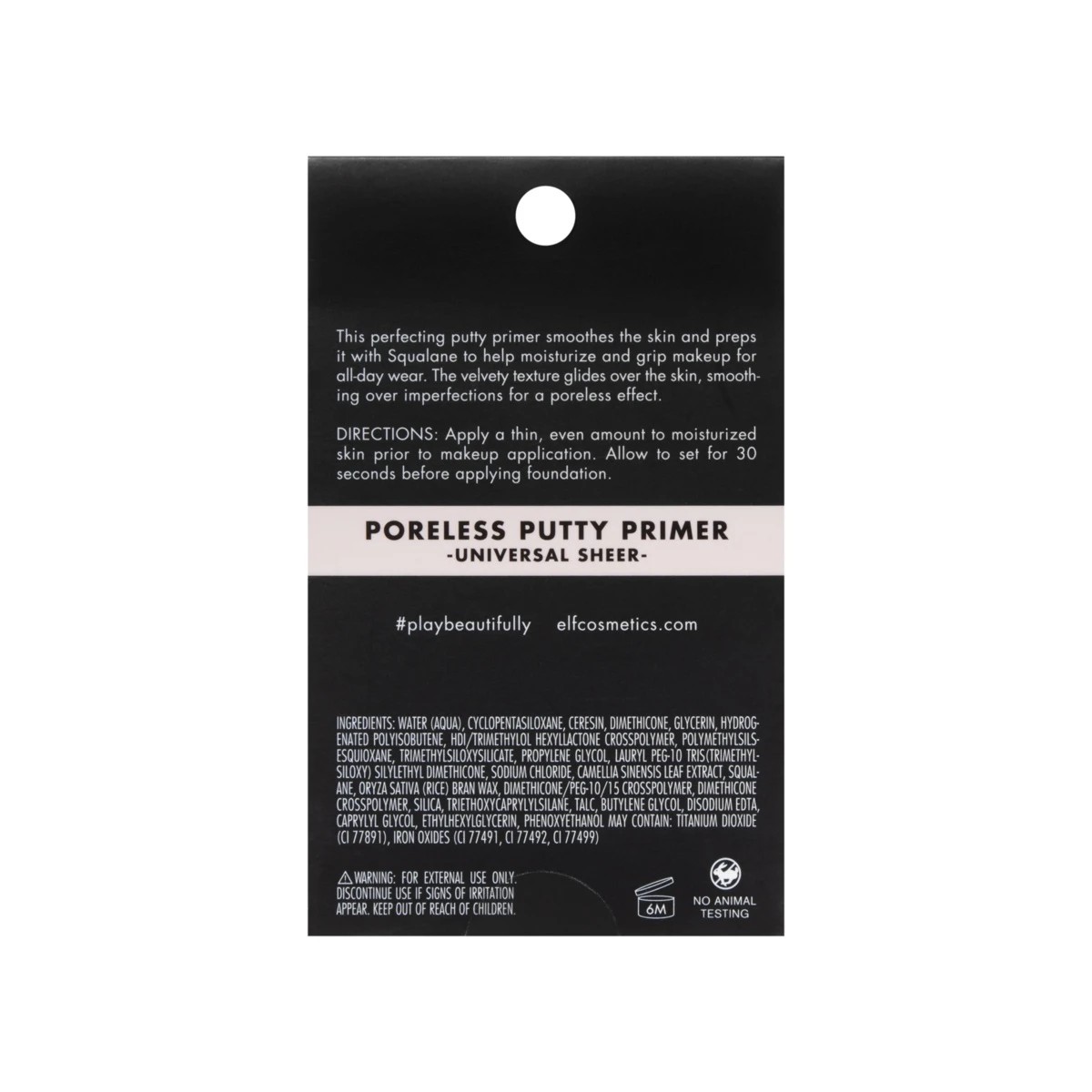 6 e.l.f. Poreless Putty Primer - Beige, 6 of 6