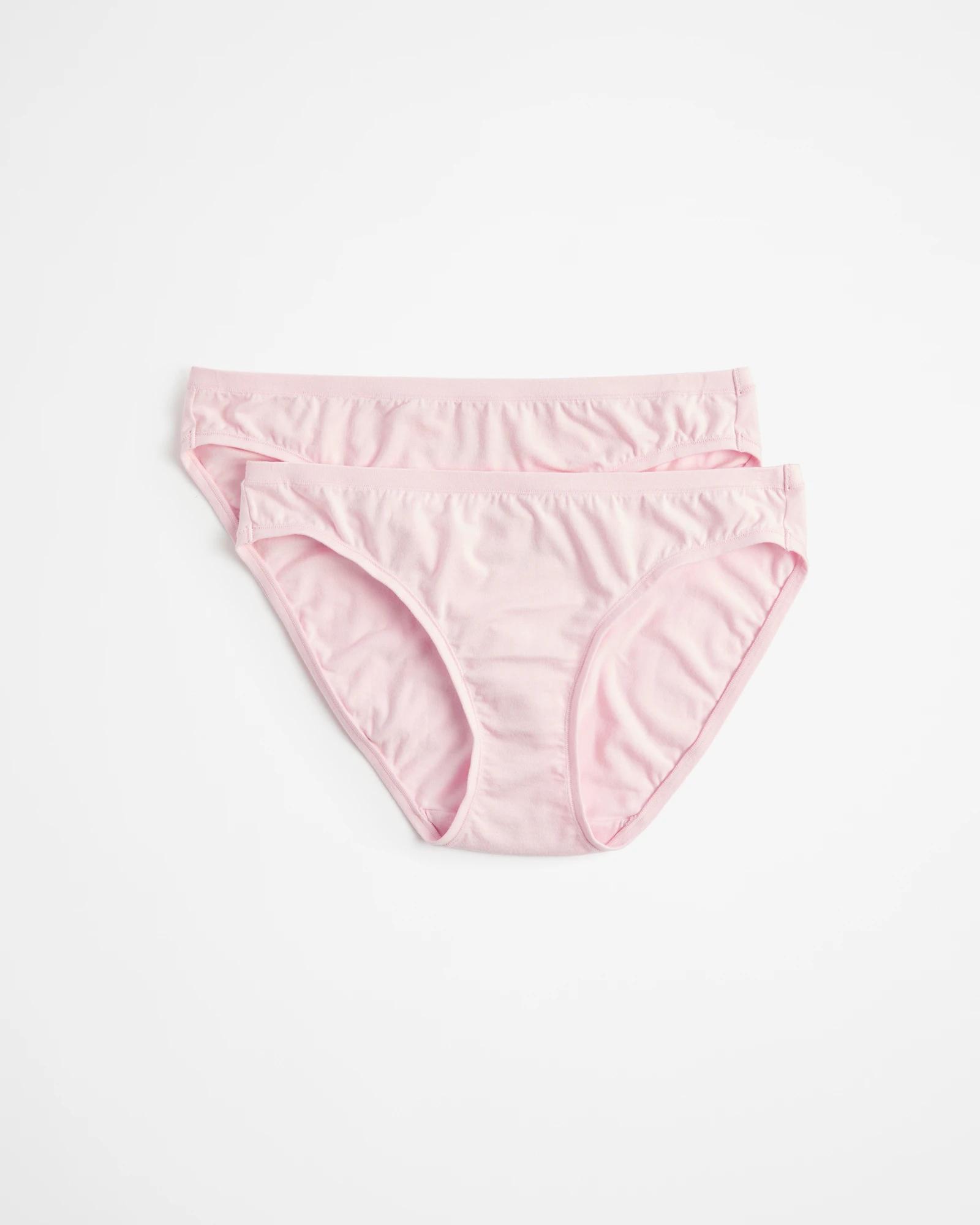 1 Target 2 Pack Bamboo Bikini Briefs PARFAIT PINK, 1 of 4