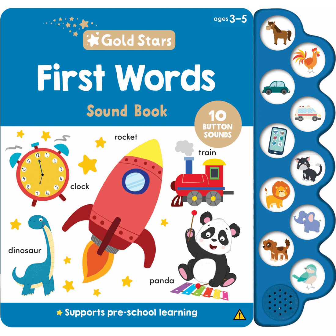 1 Gold Stars: First Words Sound Book, 1 of 3