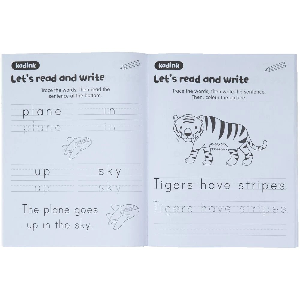 3 Kadink Workbook 48 Pages Reading and Writing, 3 of 5