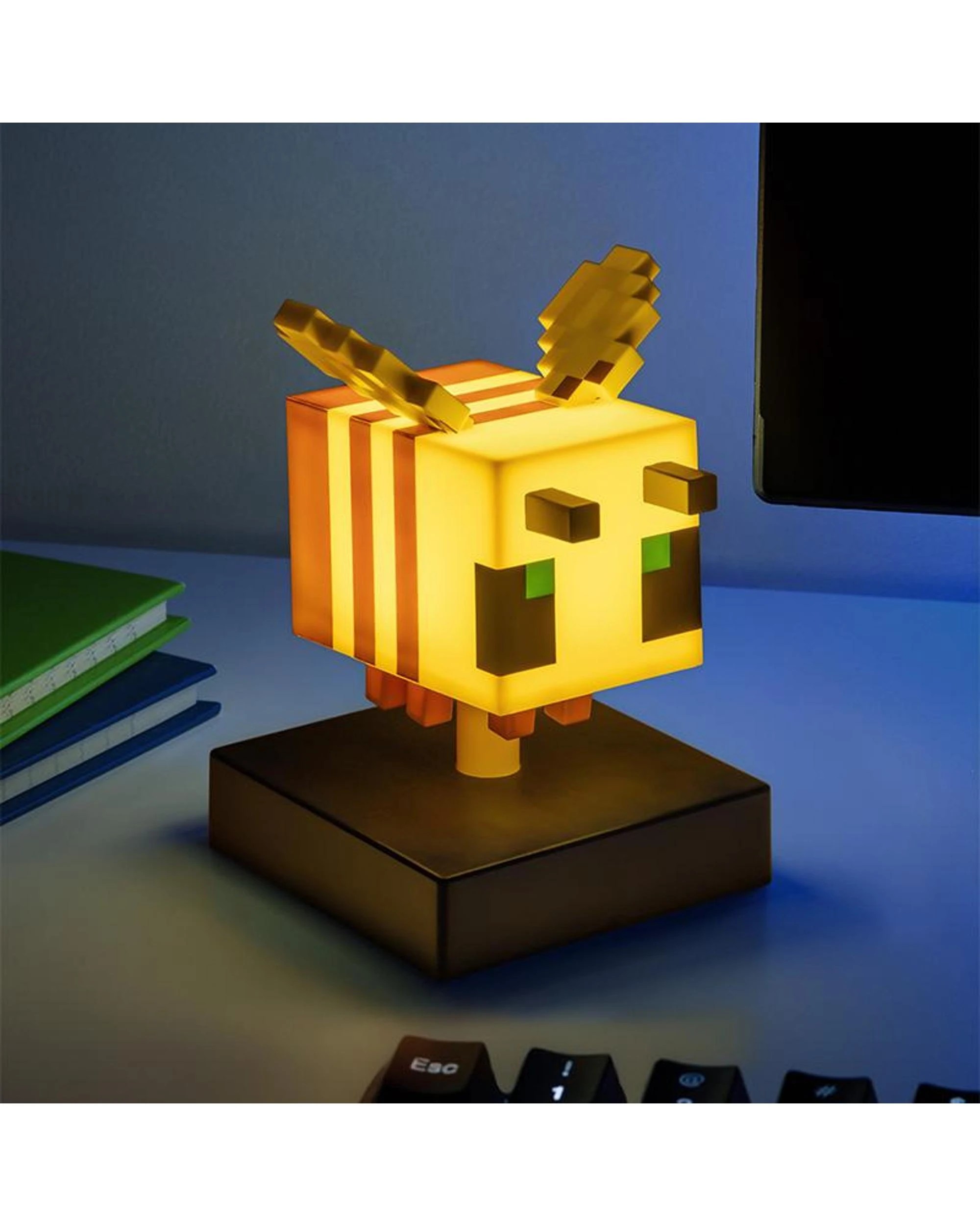 2 Paladone Minecraft Bee Icon Light, 2 of 2