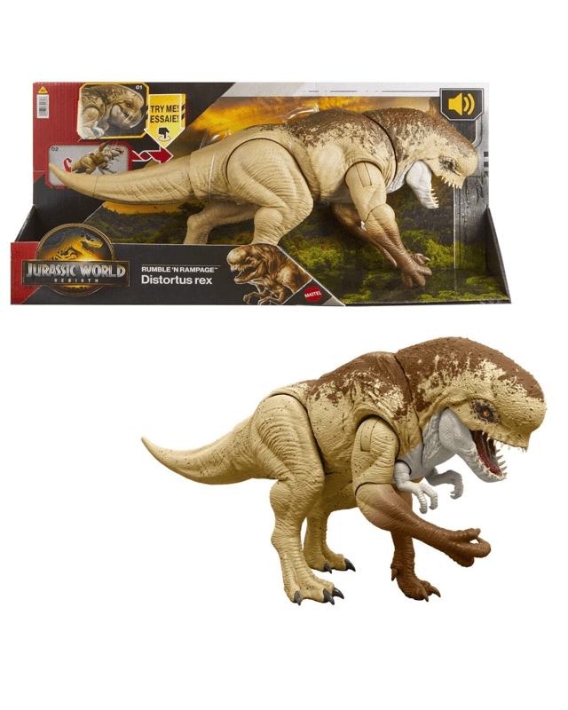 Jurassic World Rebirth: Rumble 'N Rampage Distortus Rex Fi