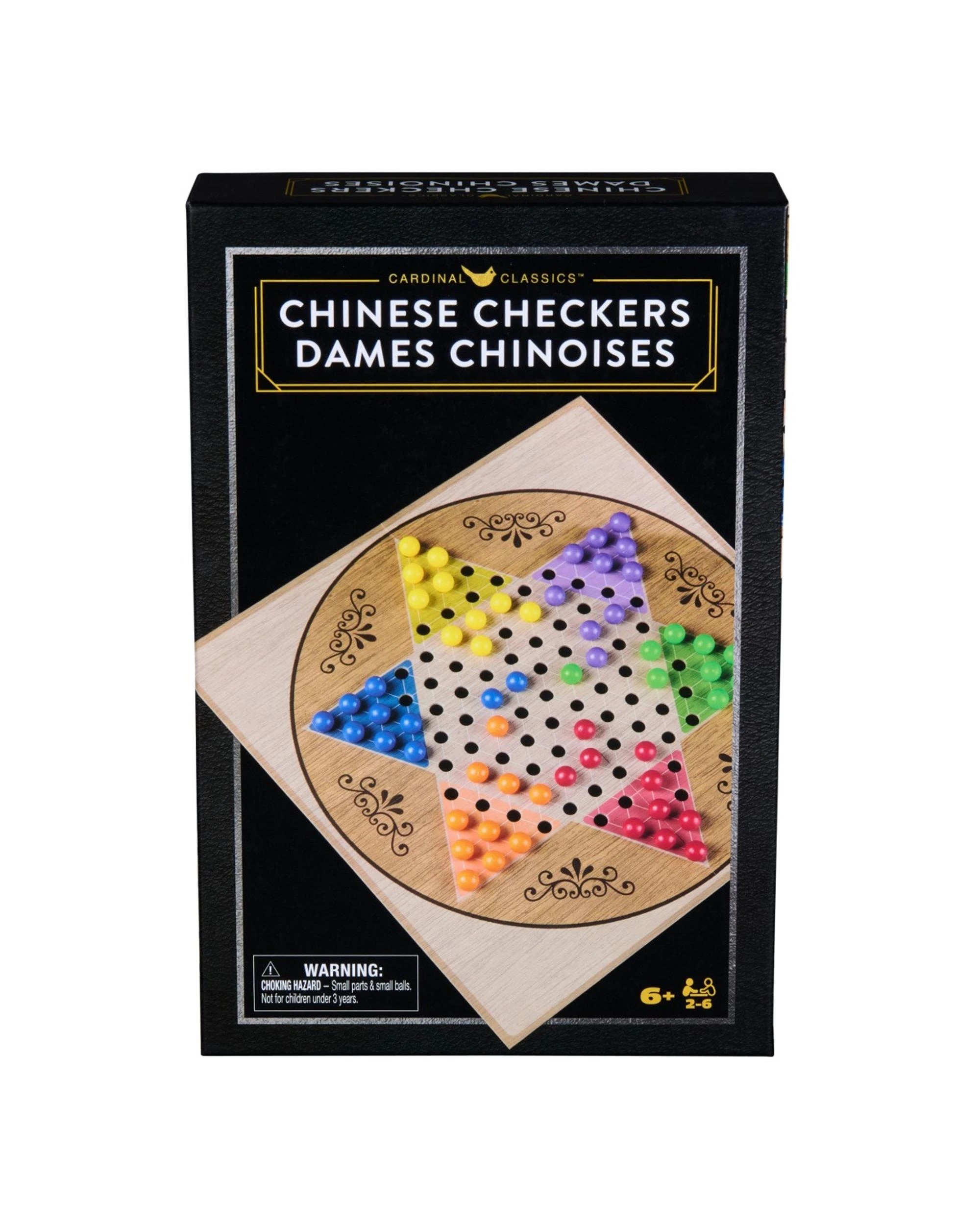 4 Cardinal Classic Kids Family Chinese Checkers Board Game - Multi, 4 of 5