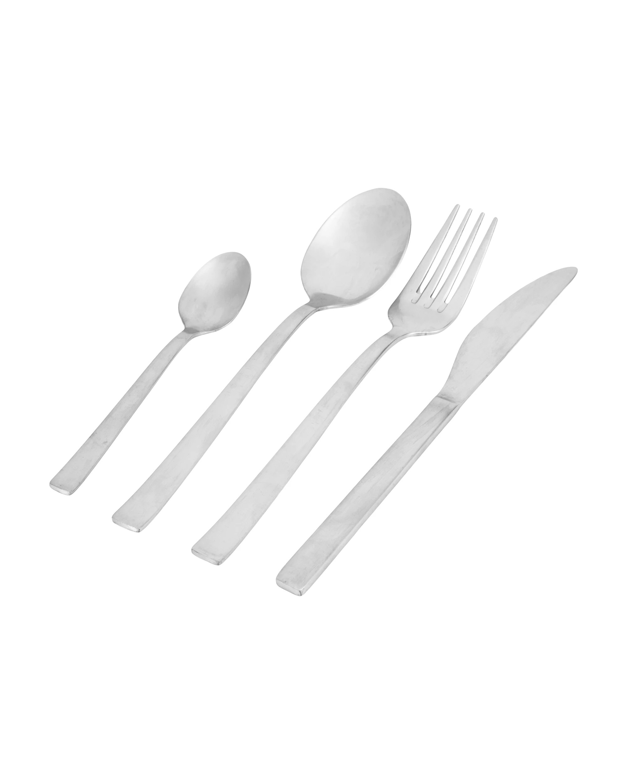 1 Brushed 16 Piece Cutlery Set, 1 of 6