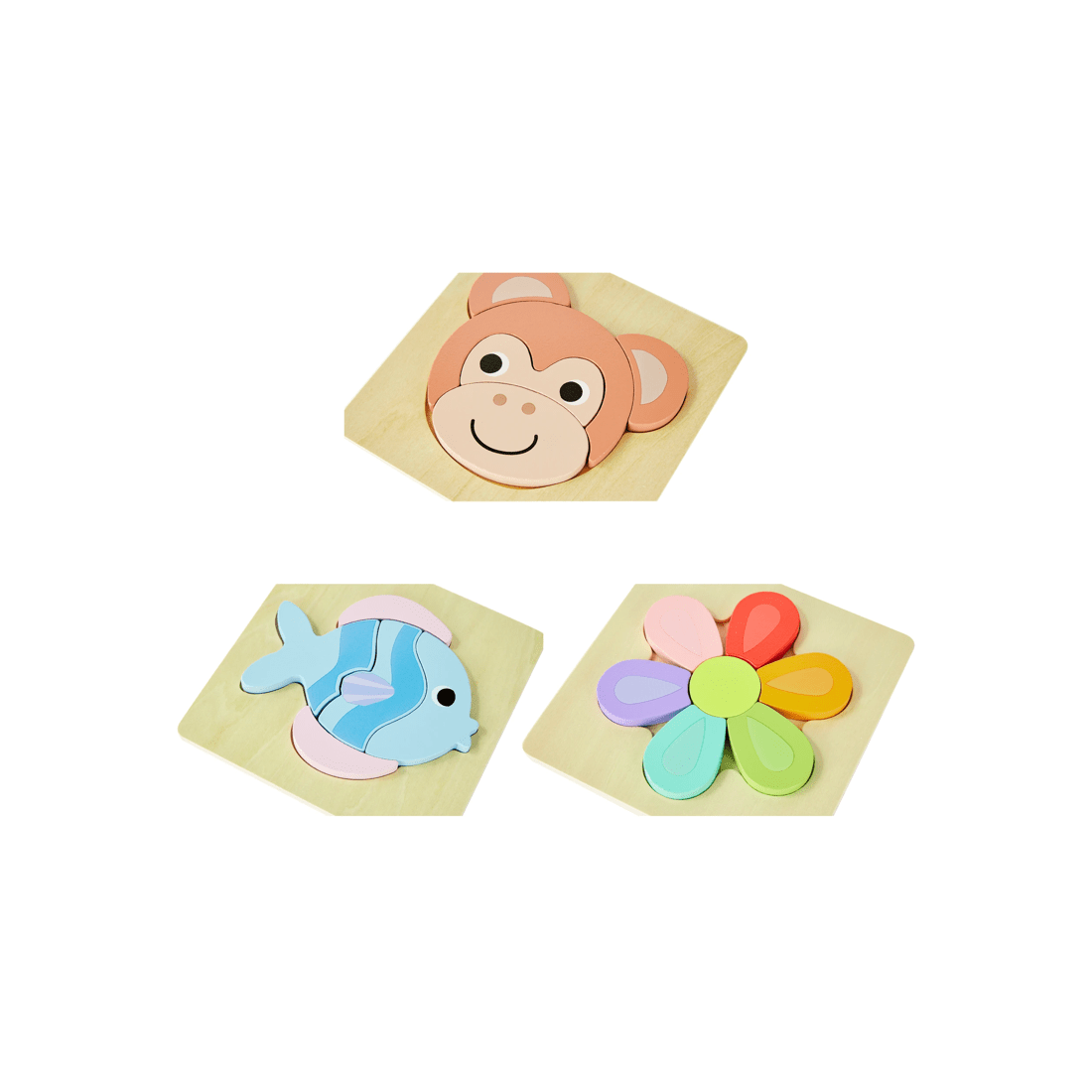 3 Small Block Puzzle - Assorted, 3 of 5