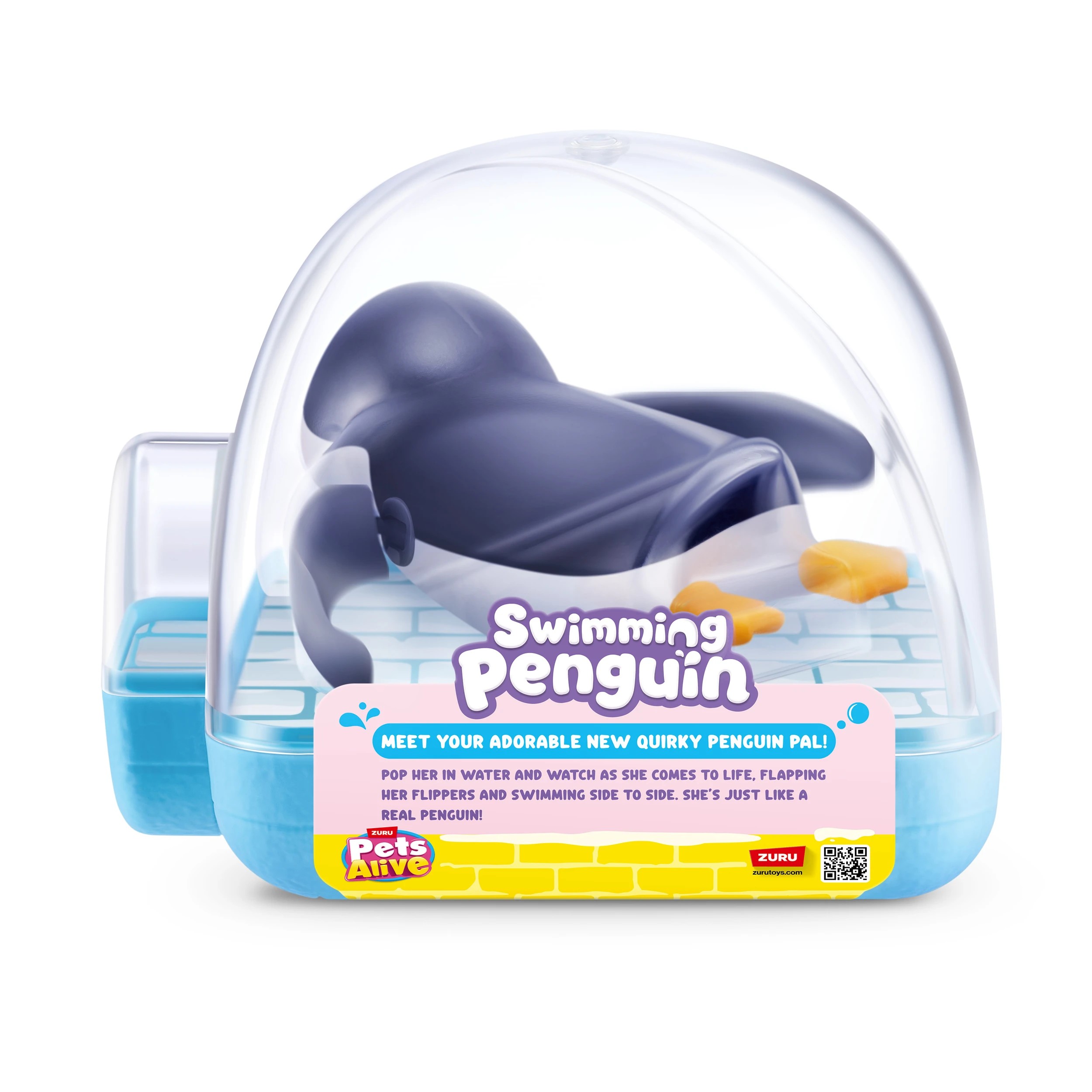 2 Pets Alive Swimming Penguin By Zuru - Assorted, 2 of 3