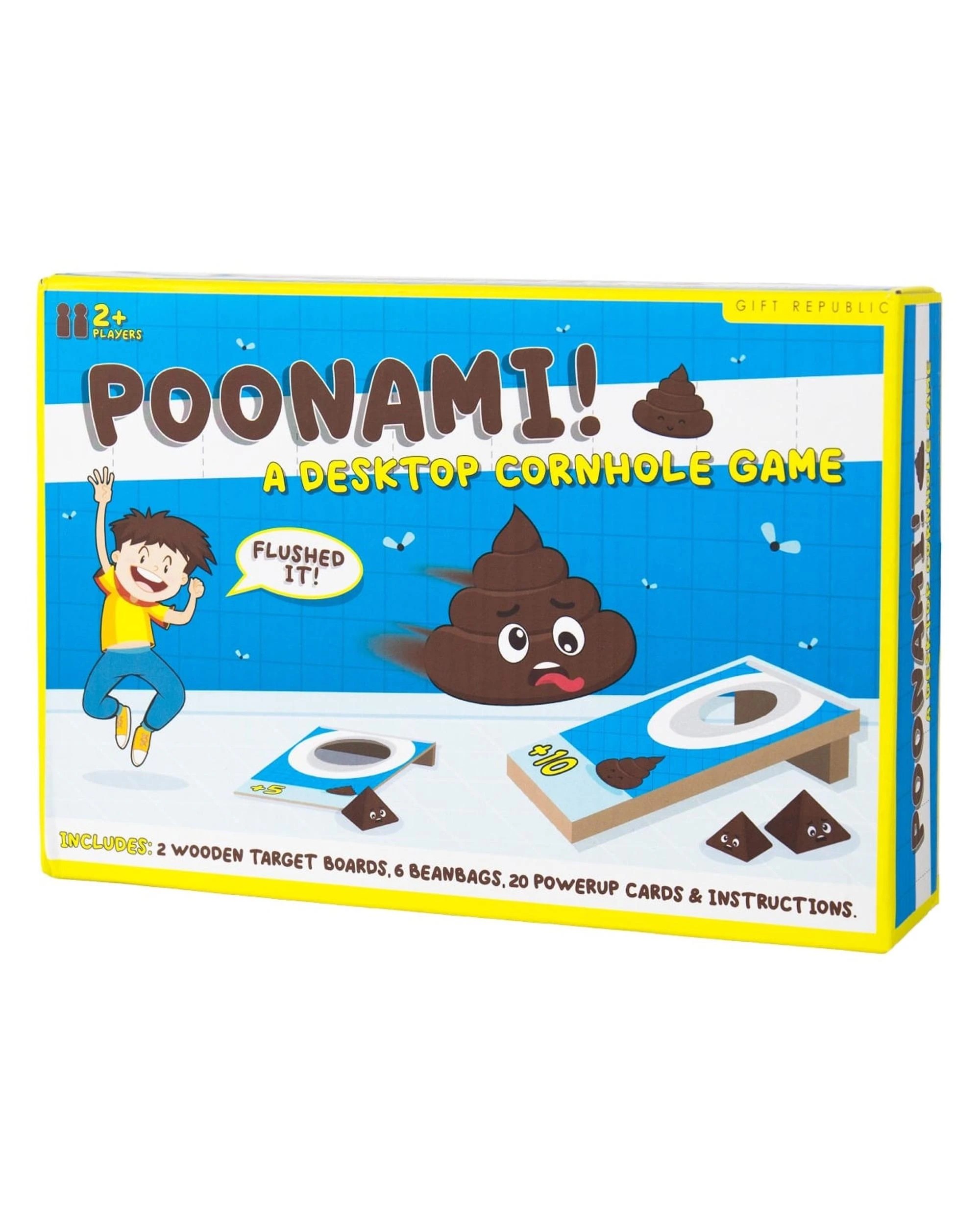 1 Poonami: A Desktop Cornhole Game, 1 of 9