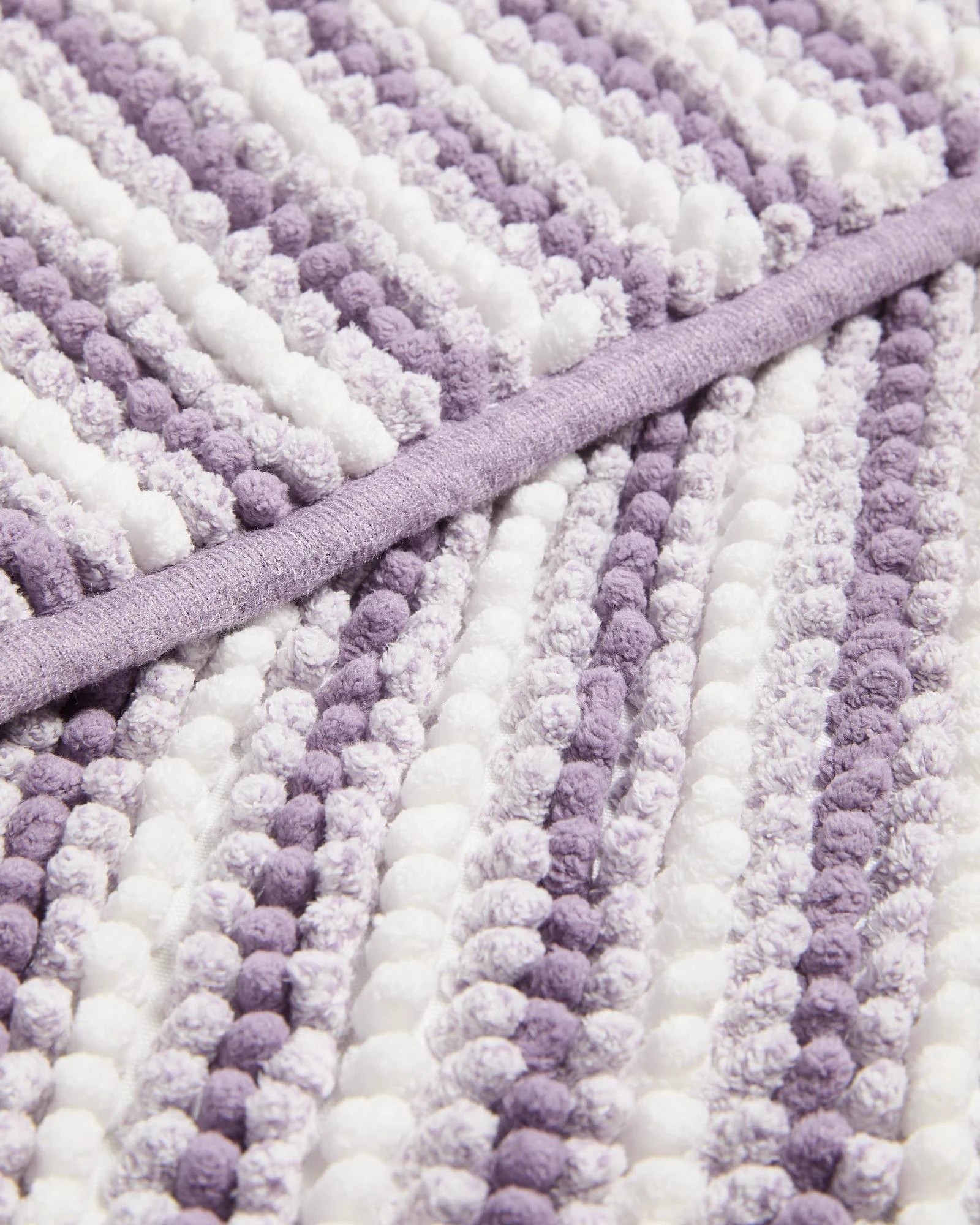 2 Target Bobble Stripe Bath Mat - Purple, 2 of 2