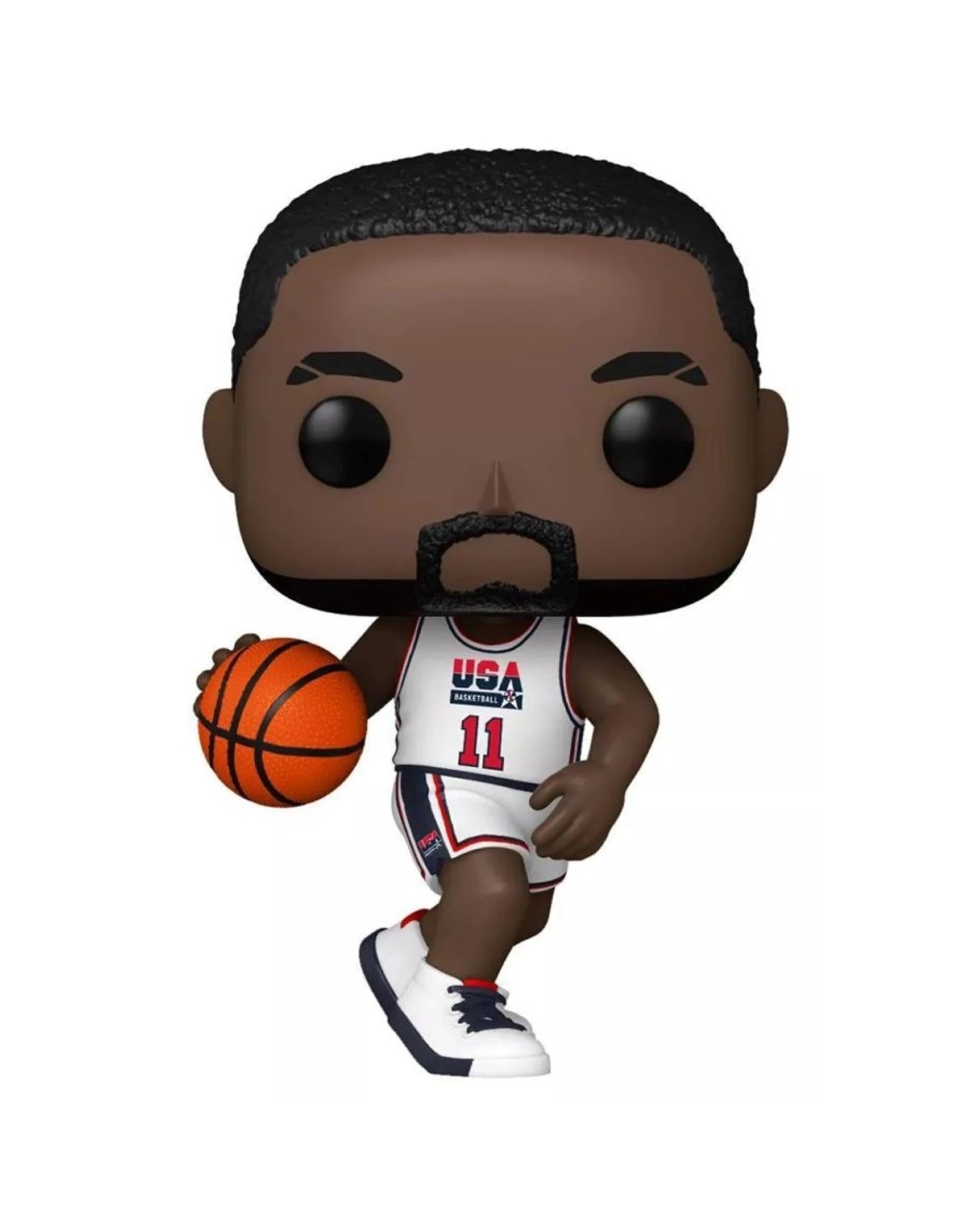 1 POP NBA Pop Vinyl Karl Malone Figure Vinyl Action Figure 10cm Collectible - White, 1 of 3