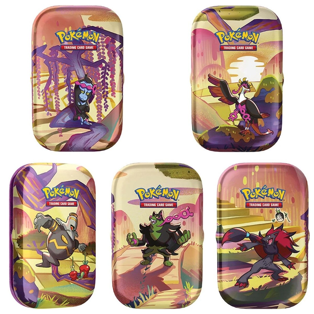 1 Pokemon Trading Card Game: Scarlet & Violet Shrouded Fable Mini Tin - Assorted, 1 of 9