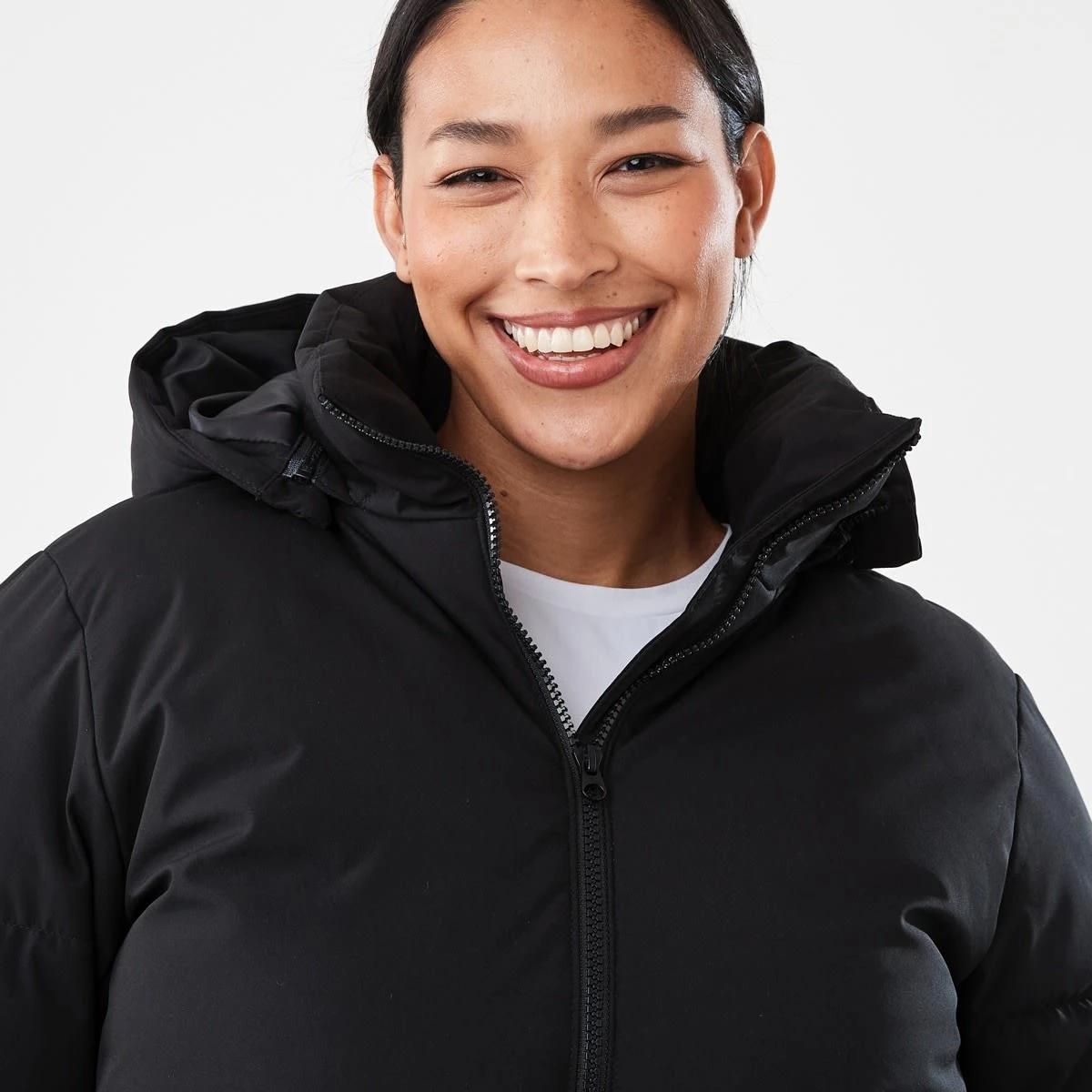 5 Active Womens Core Puffer Jacket Black, 5 of 9