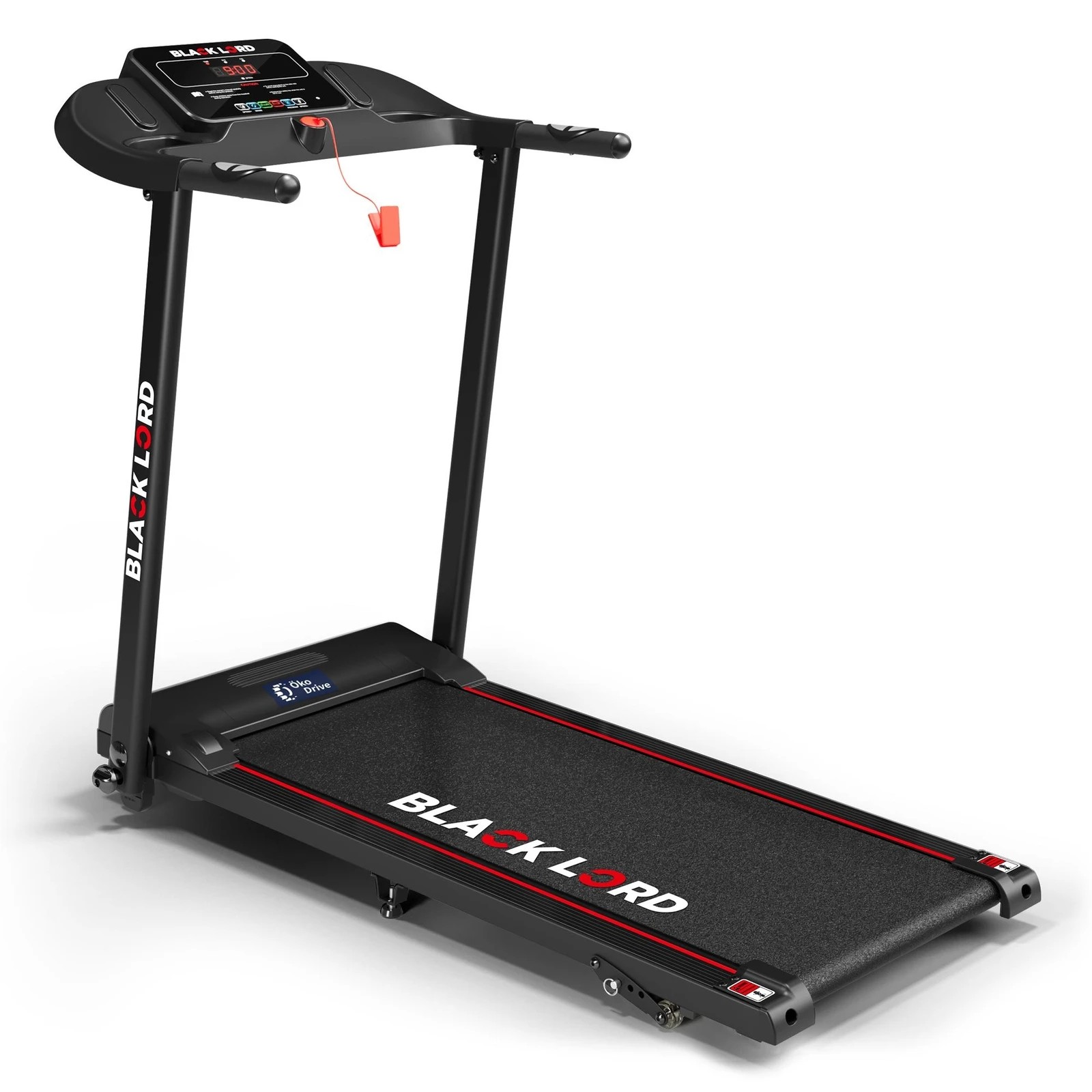 1 Black Lord Treadmill Electric Exercise Running Machine Incline Foldable 380mm, 1 of 10
