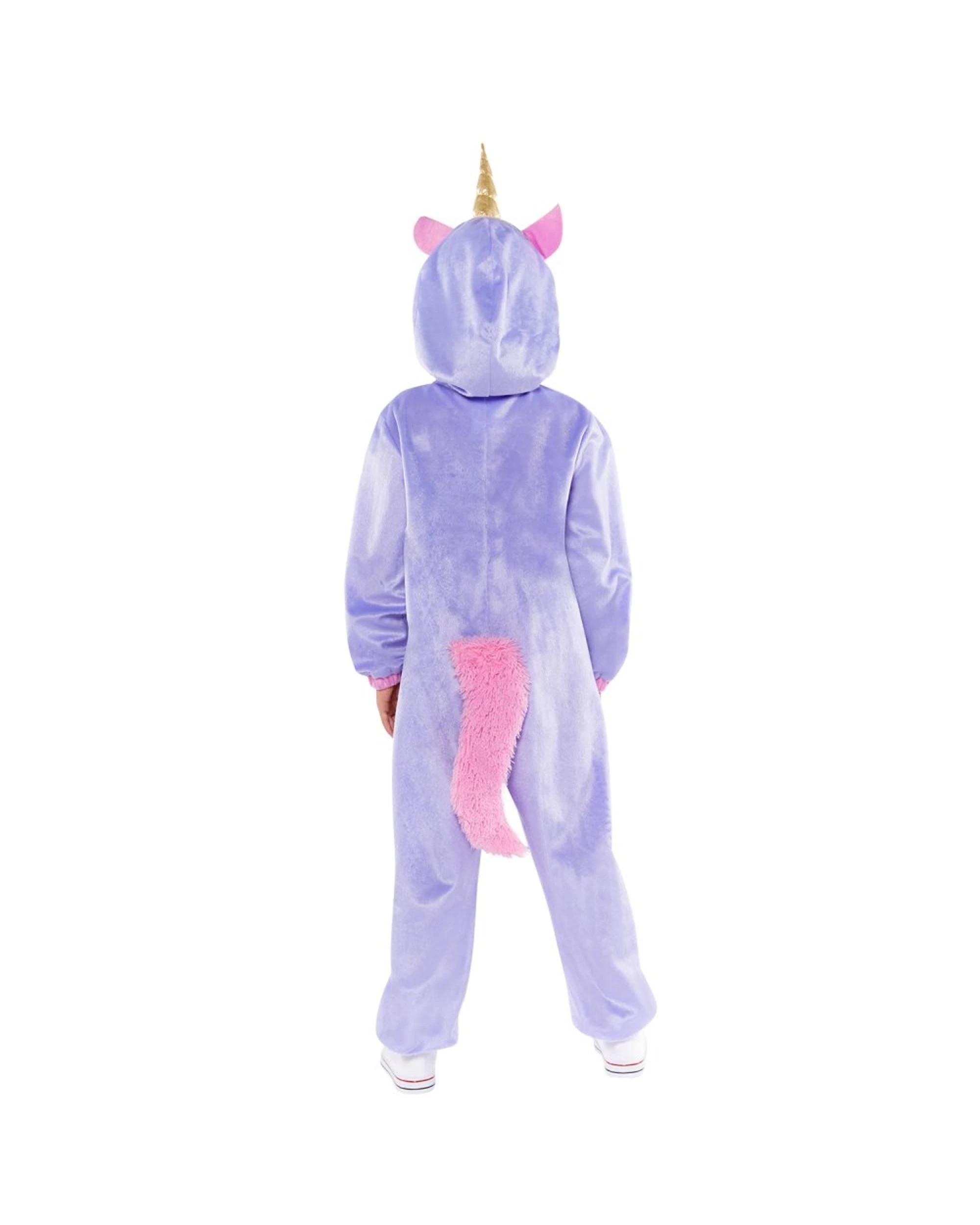 3 Unicorn Onesie Kids Costume Size 8-10 Years, 3 of 4