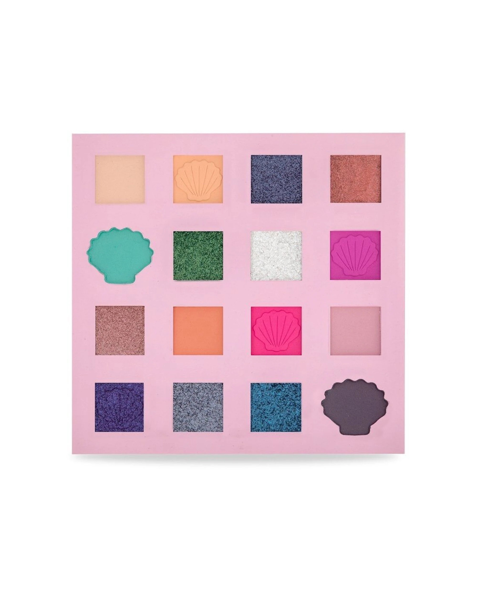 2 DISNEY 16pc Pure Princess Pigmented Eyeshadow Makeup Palettes Ariel 19.8g - Multi, 2 of 3