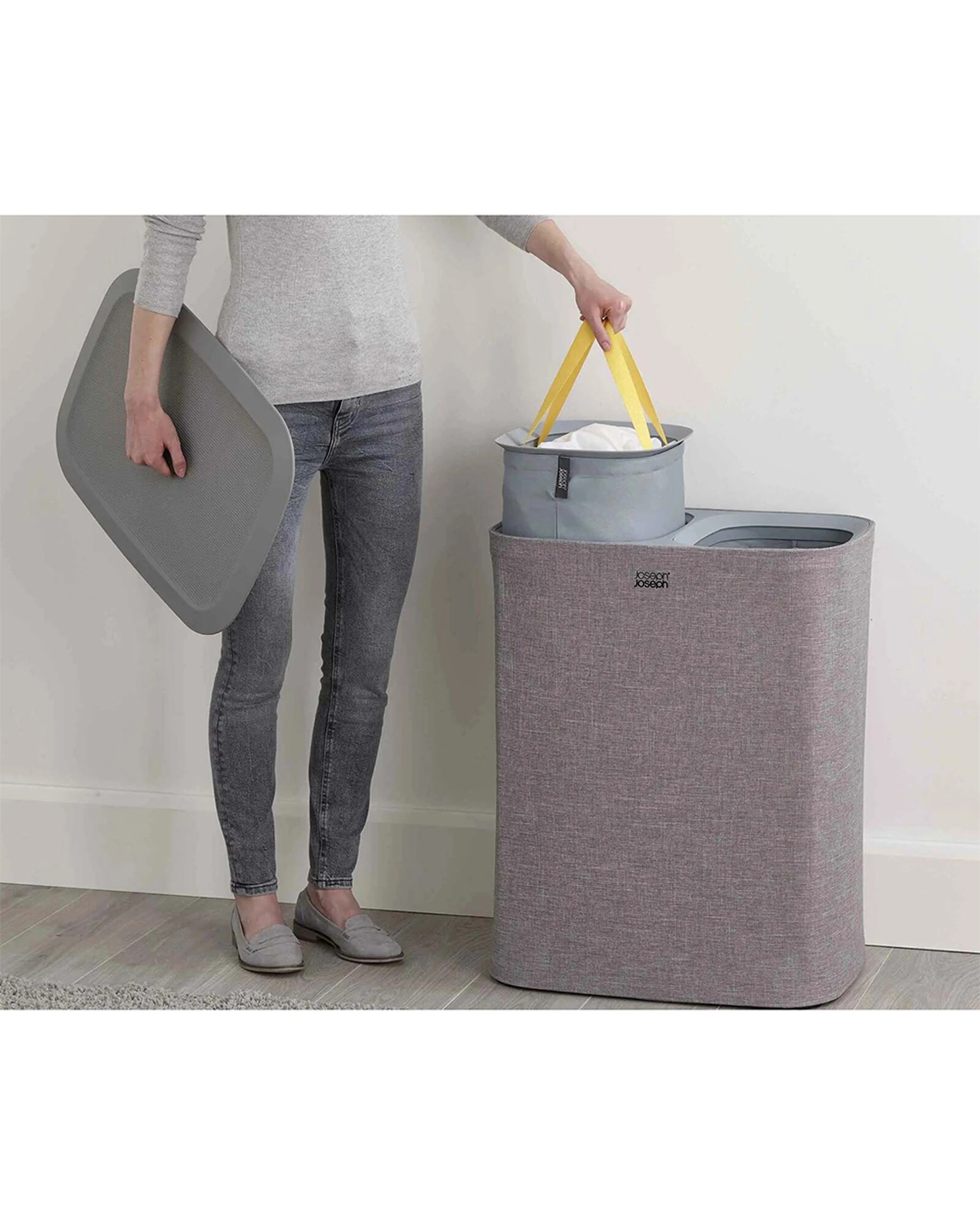 4 Joseph Joseph Tota 90L Laundry Separation Basket, 4 of 7