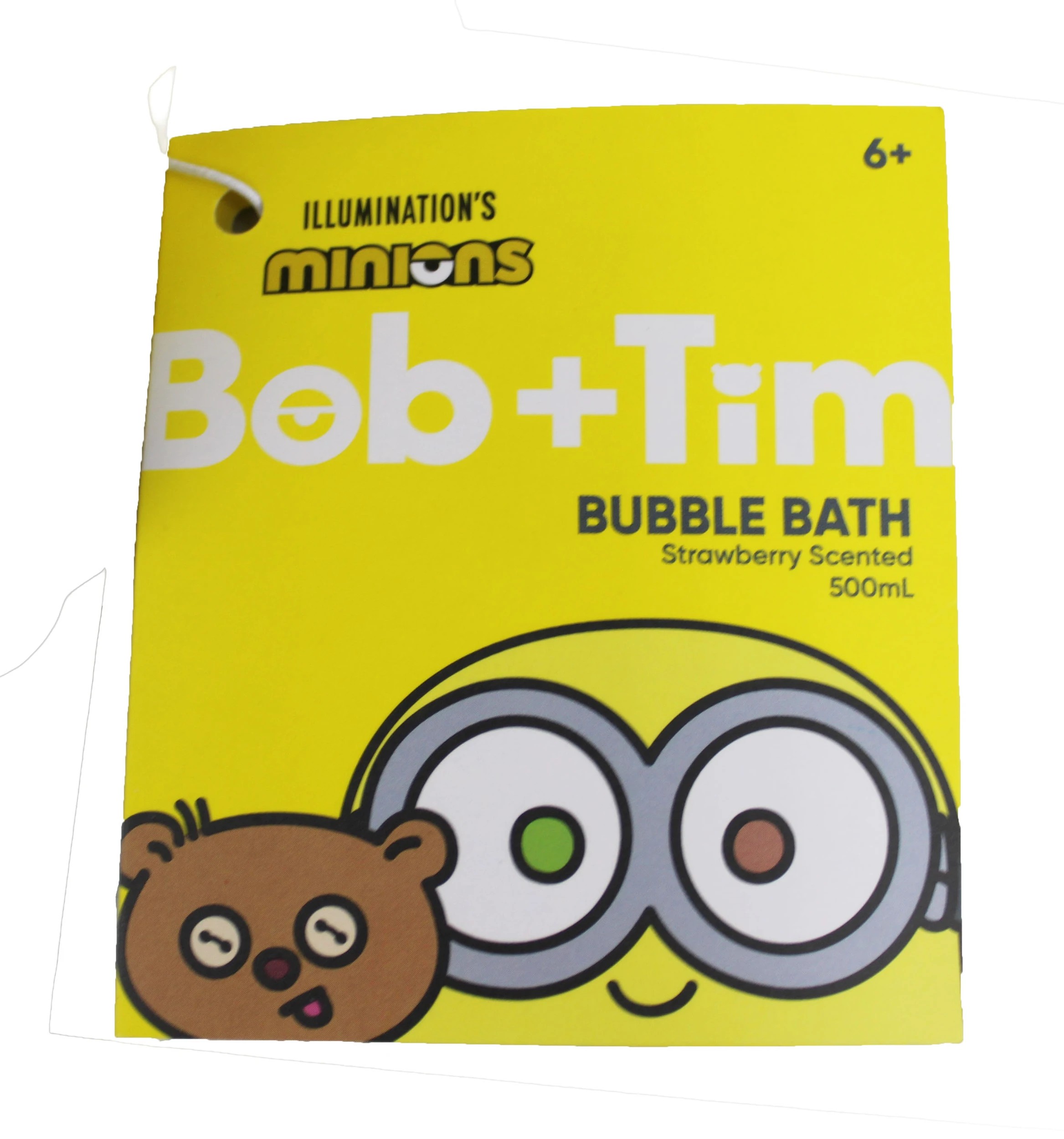 2 Illumination's Minions Bob & Tim Bath Bubble Bath 500ml - Strawberry Scented, 2 of 5