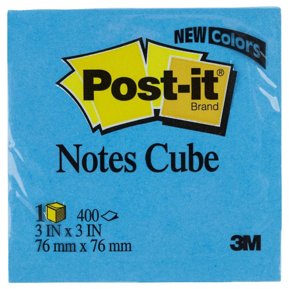 2 Post-it Notes Cube 76 x 76mm Orange Wave, 2 of 3