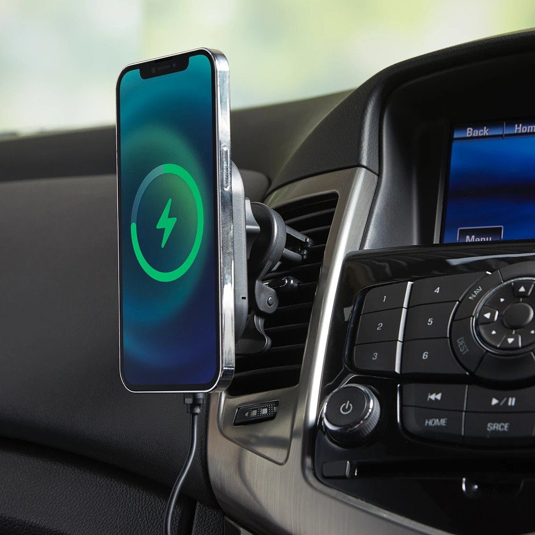 2 Magnetic Car Charger - Black, 2 of 8