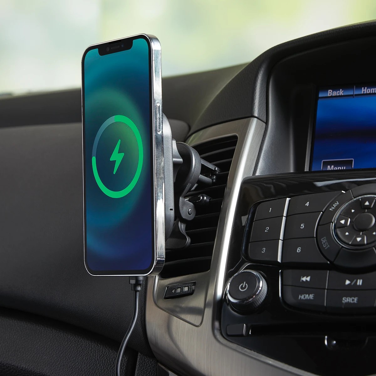 2 Magnetic Car Charger - Black, 2 of 8