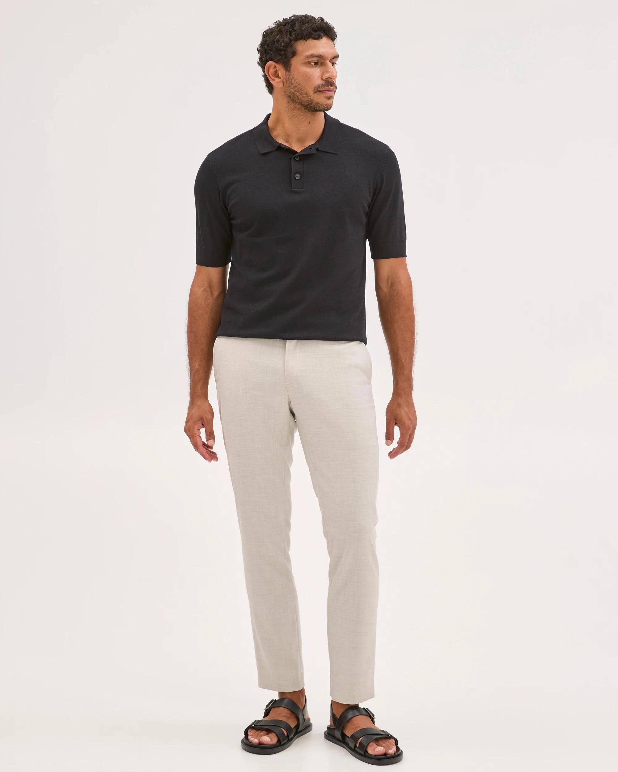 1 Preview Tailored Suit Pants ECRU MARLE, 1 of 5