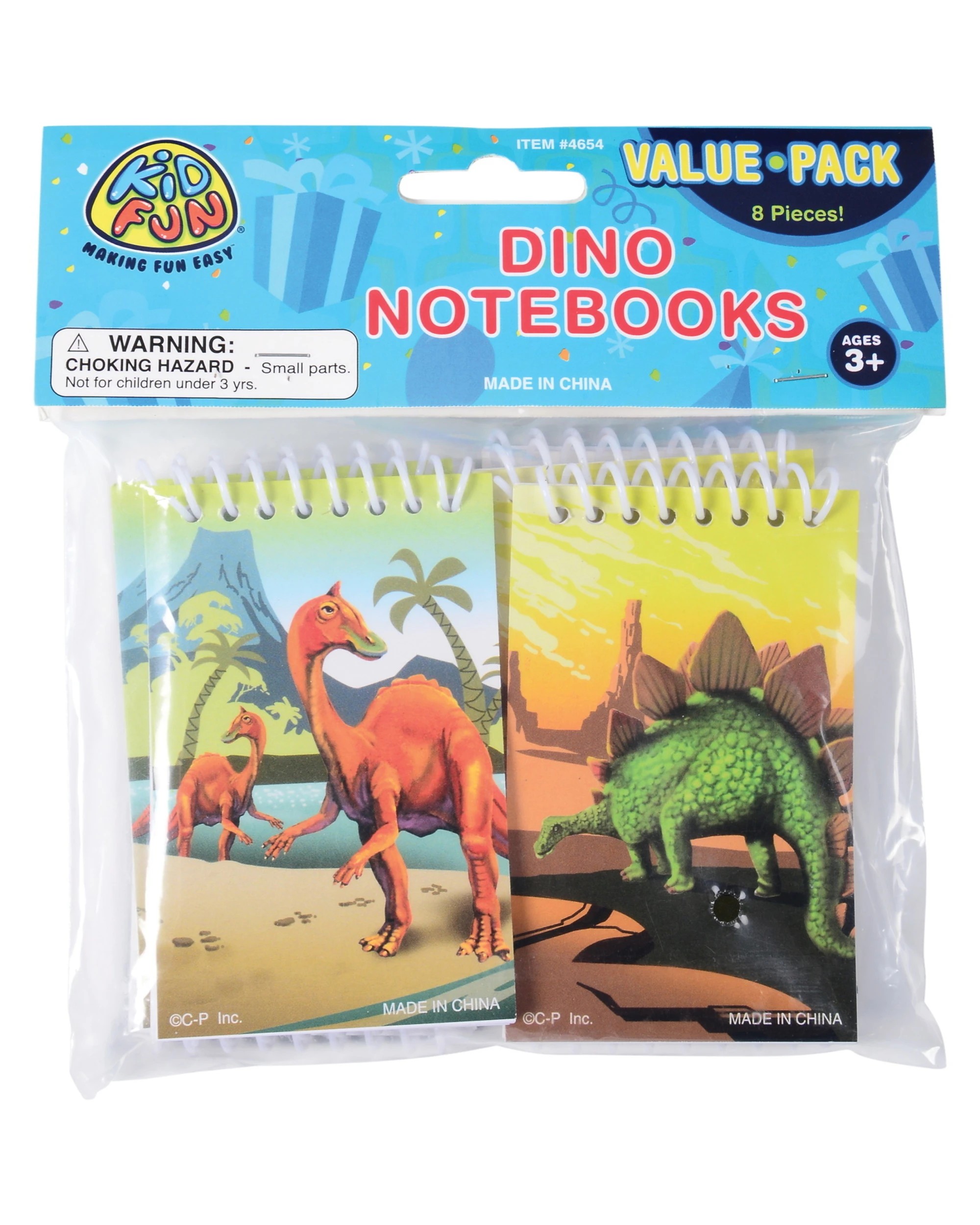 2 Partyrama Dino Notepads Pack of 8, 2 of 2