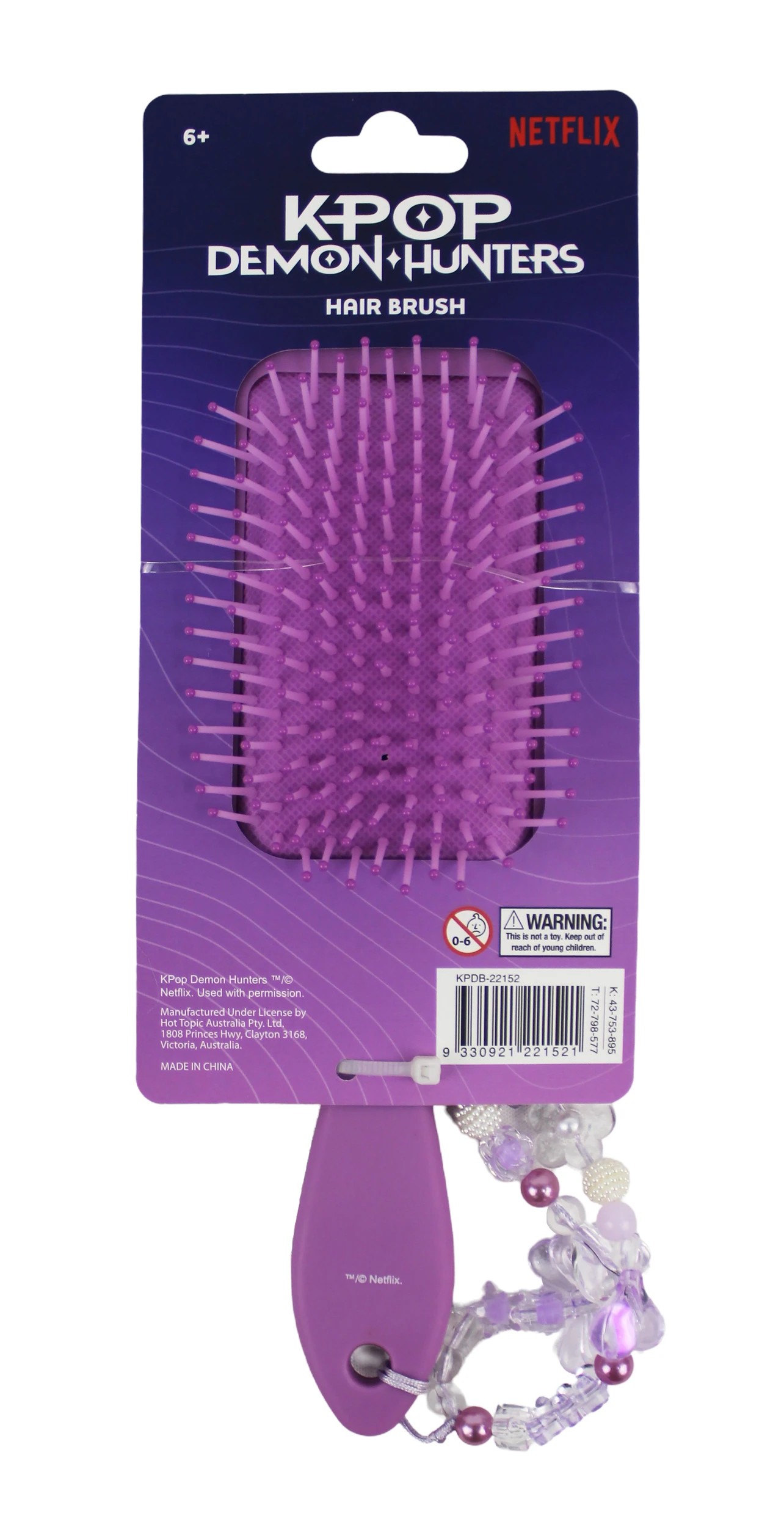 2 KPop Demon Hunters Hairbrush - Rumi, 2 of 4