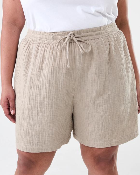 Curve Double Cloth Shorts