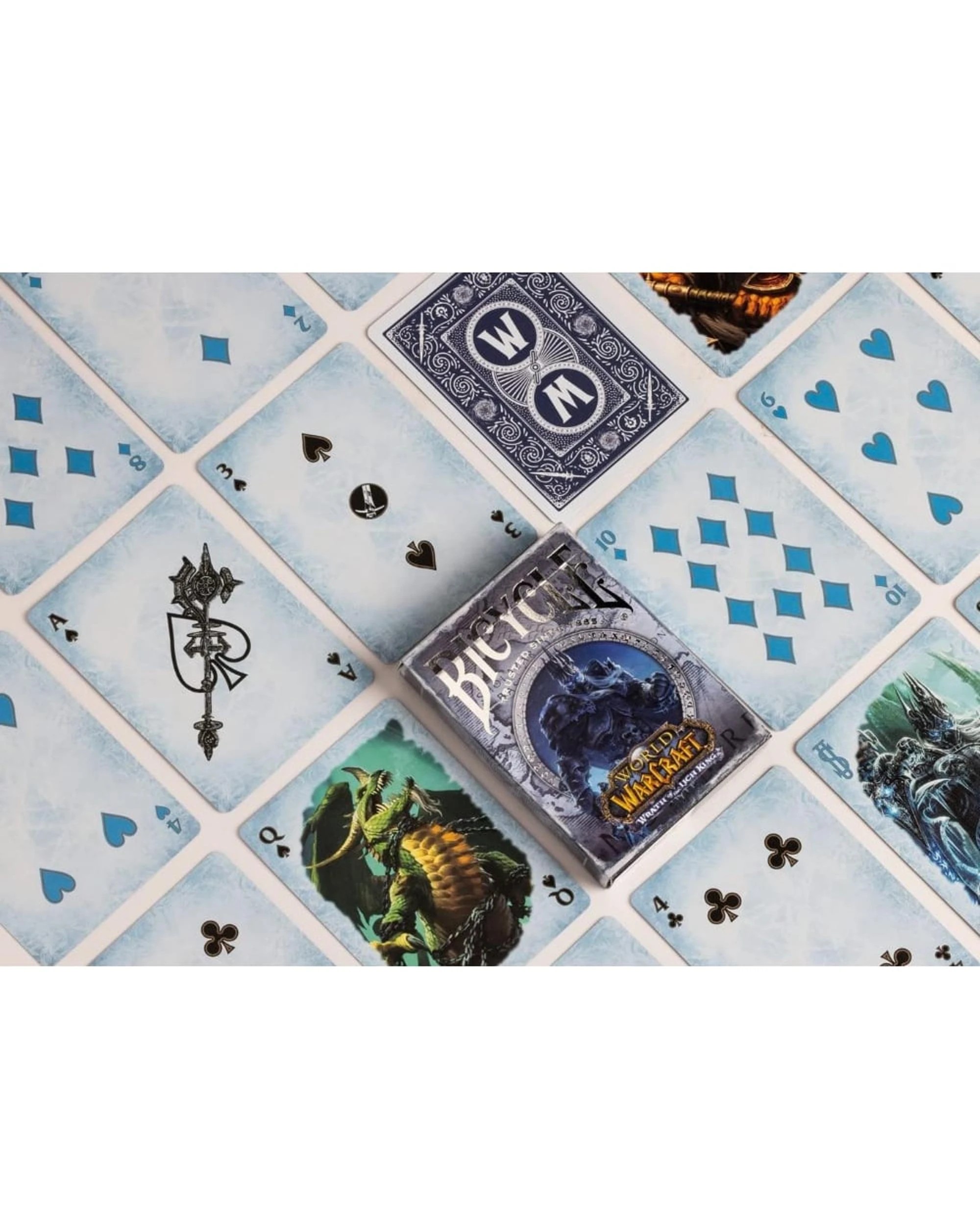 2 Bicycle World Of Warcraft Wrath Of The Lich King Playing Cards, 2 of 3