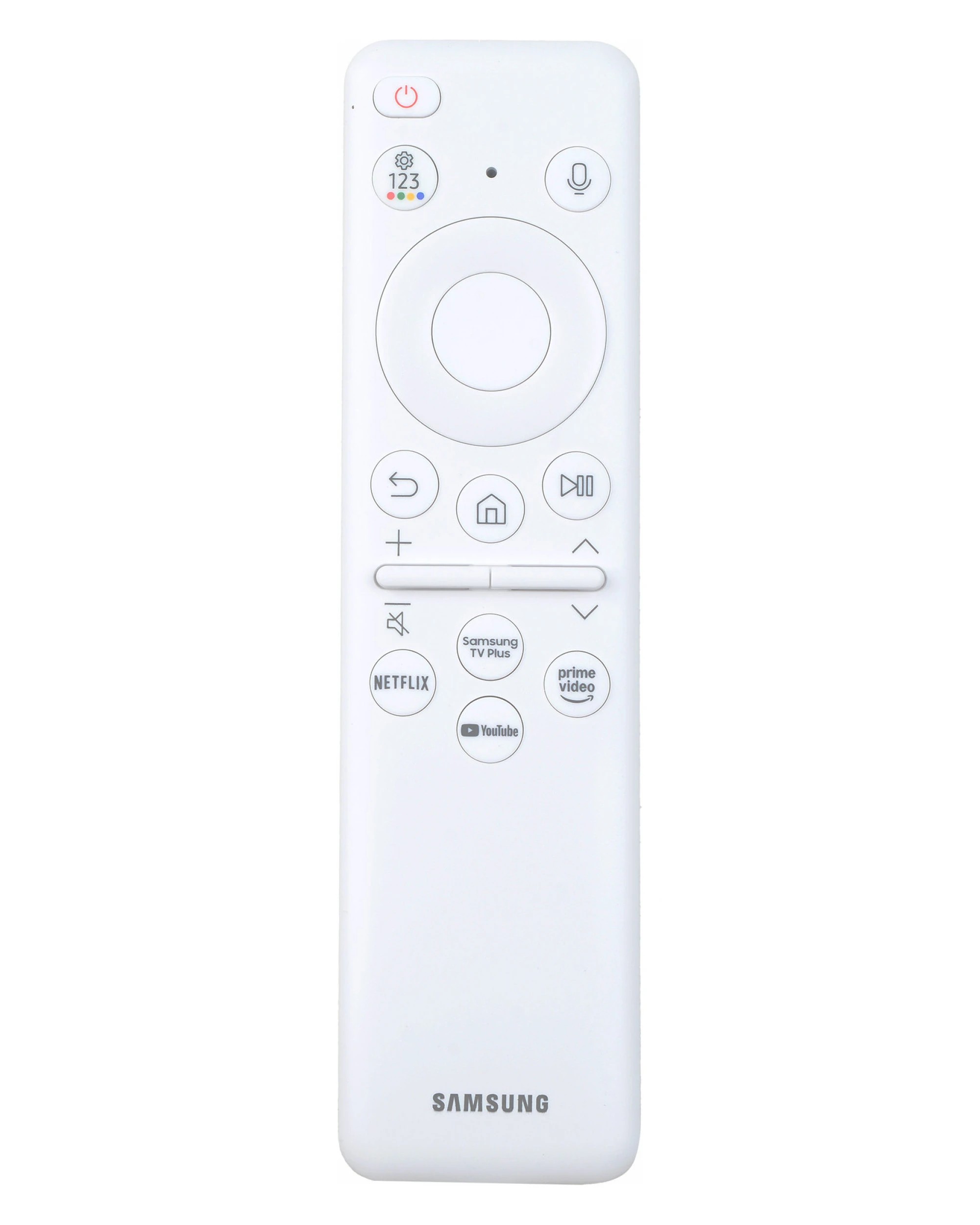1 Samsung Genuine Solar Powered Smart TV Remote Control Voice Function BN59-01494E - White, 1 of 4