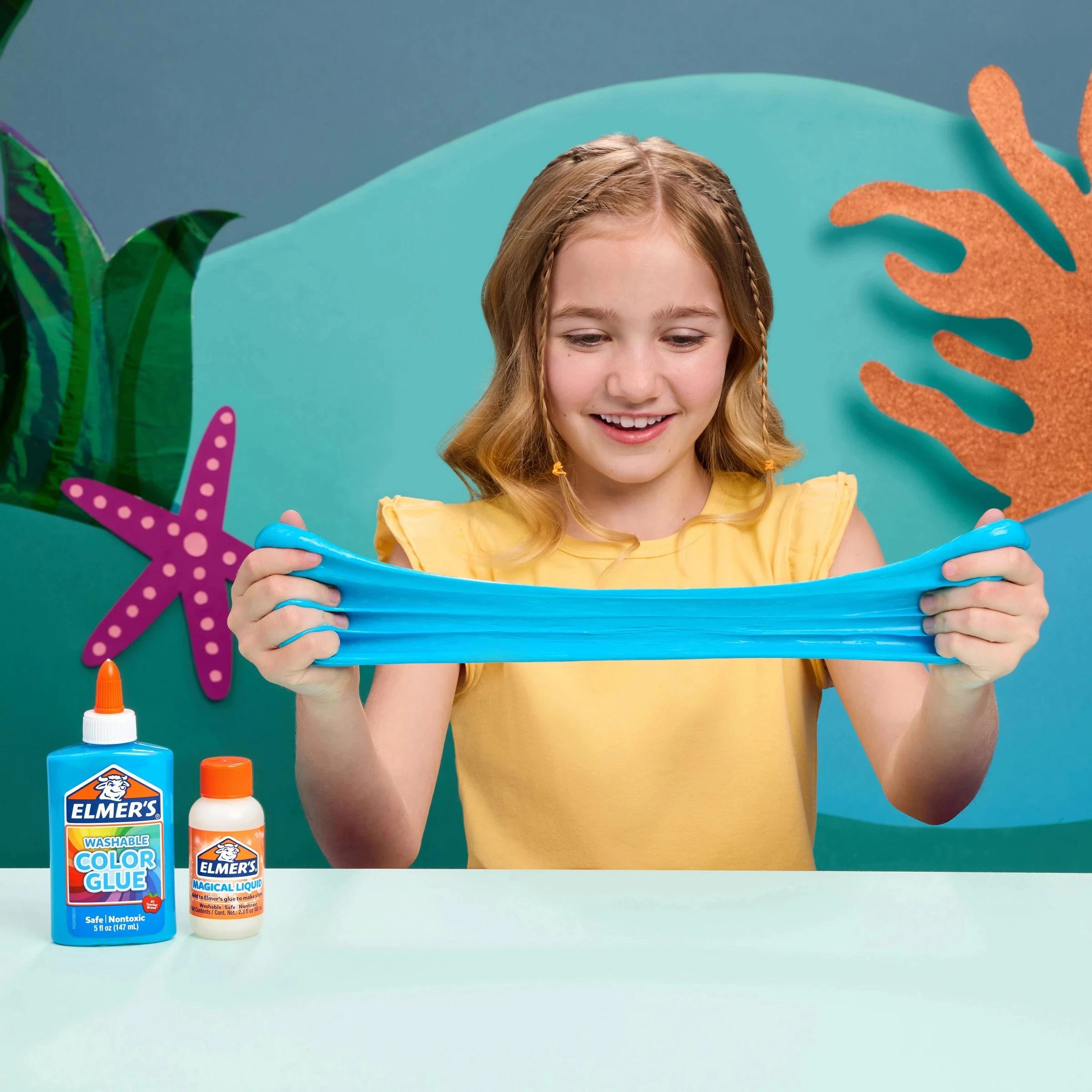 4 Elmer's 9 Piece Ocean Dive Slime Kit - Multi, 4 of 7