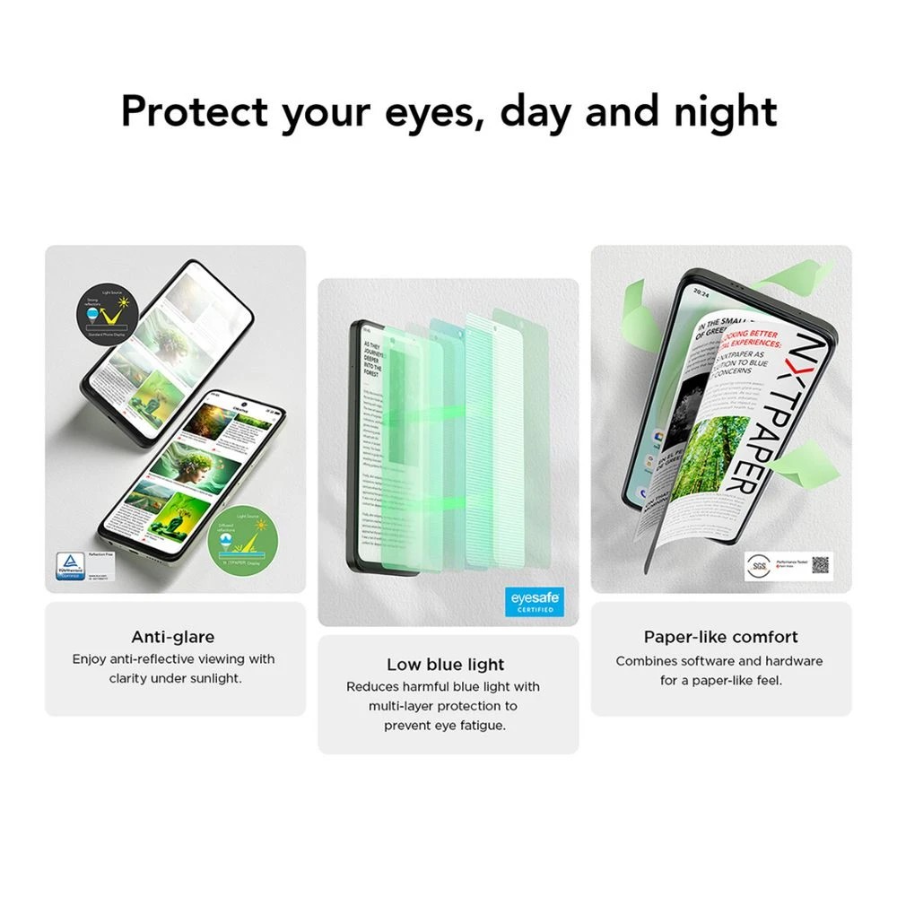 9 TCL 60 SE NXTPAPER 256GB 5G Unlocked Smartphone Grey, 9 of 10