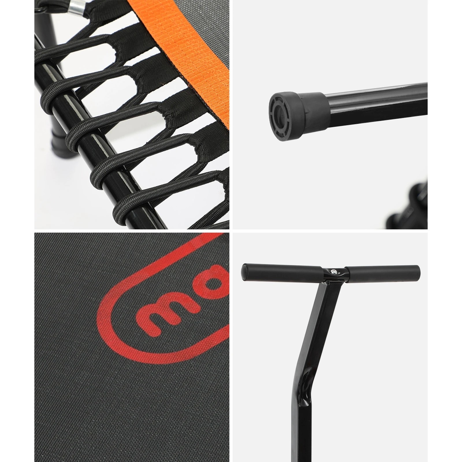 3 Mazam Trampoline Rebounder Jumping Exercise Fitness Adjustable Handrail 50 Inch
 - Multi, 3 of 10