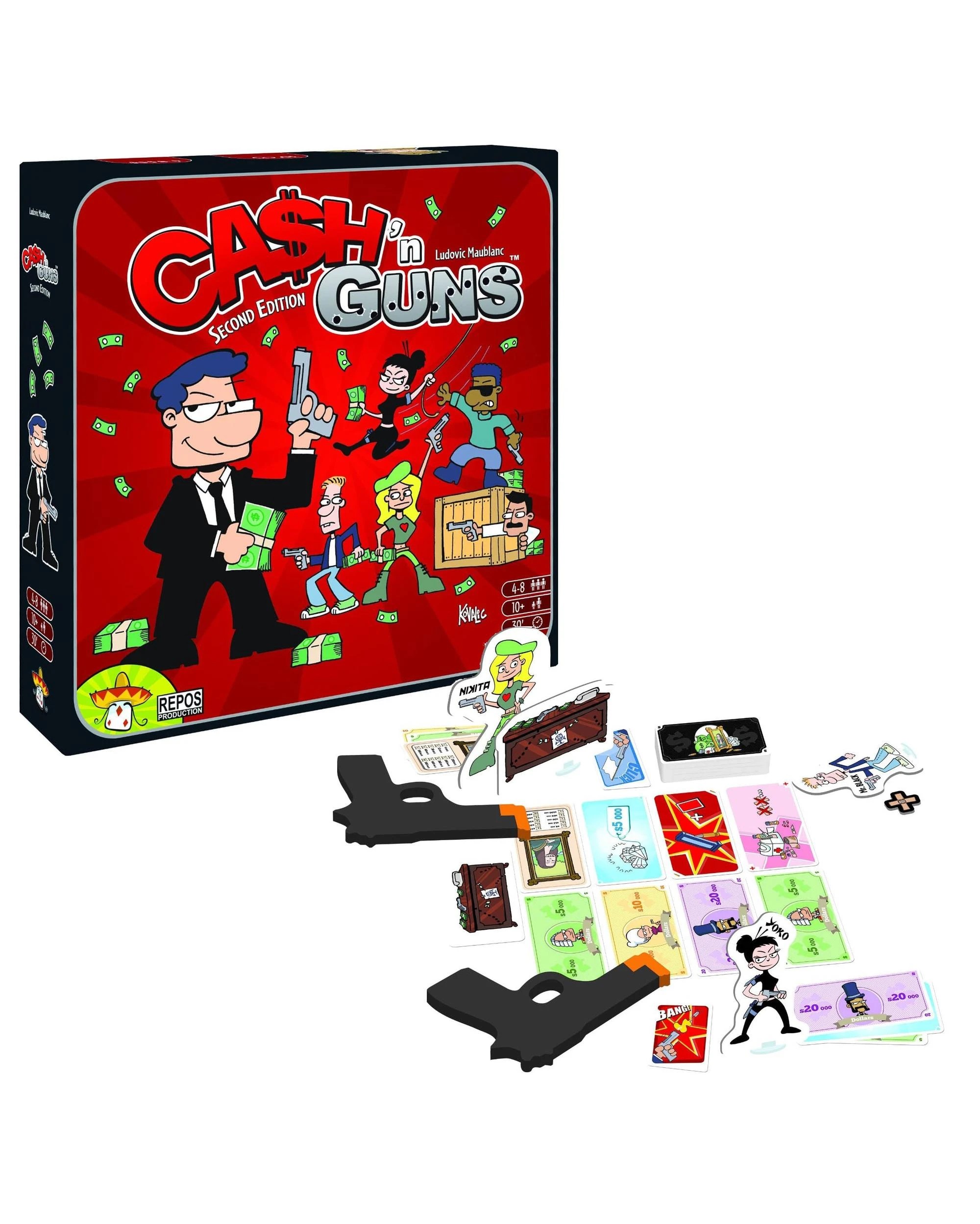 4 Cash'n Guns Second Edition Card Game, 4 of 4