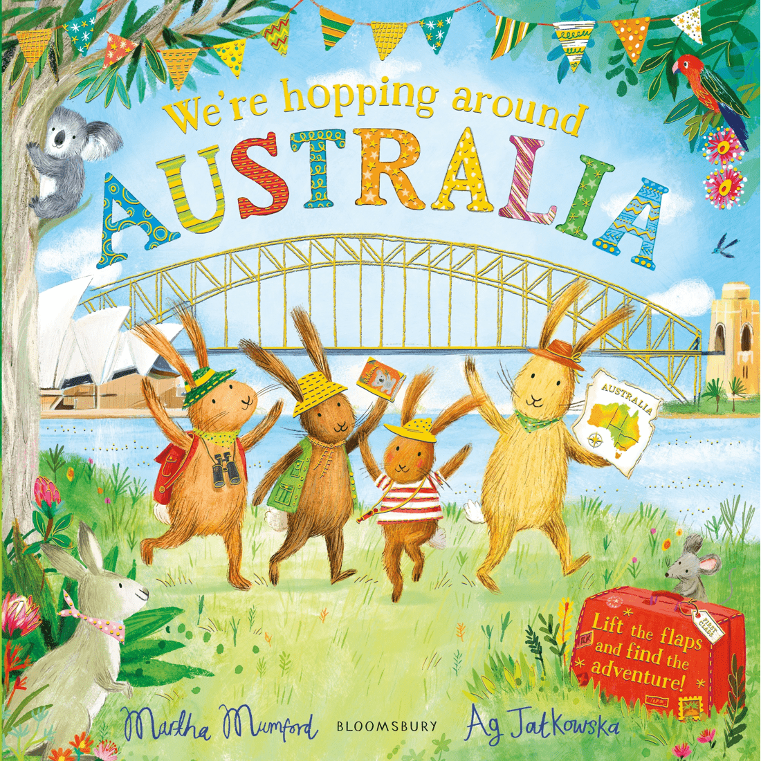 1 We're Hopping Around Australia by Martha Mumford - Book, 1 of 1