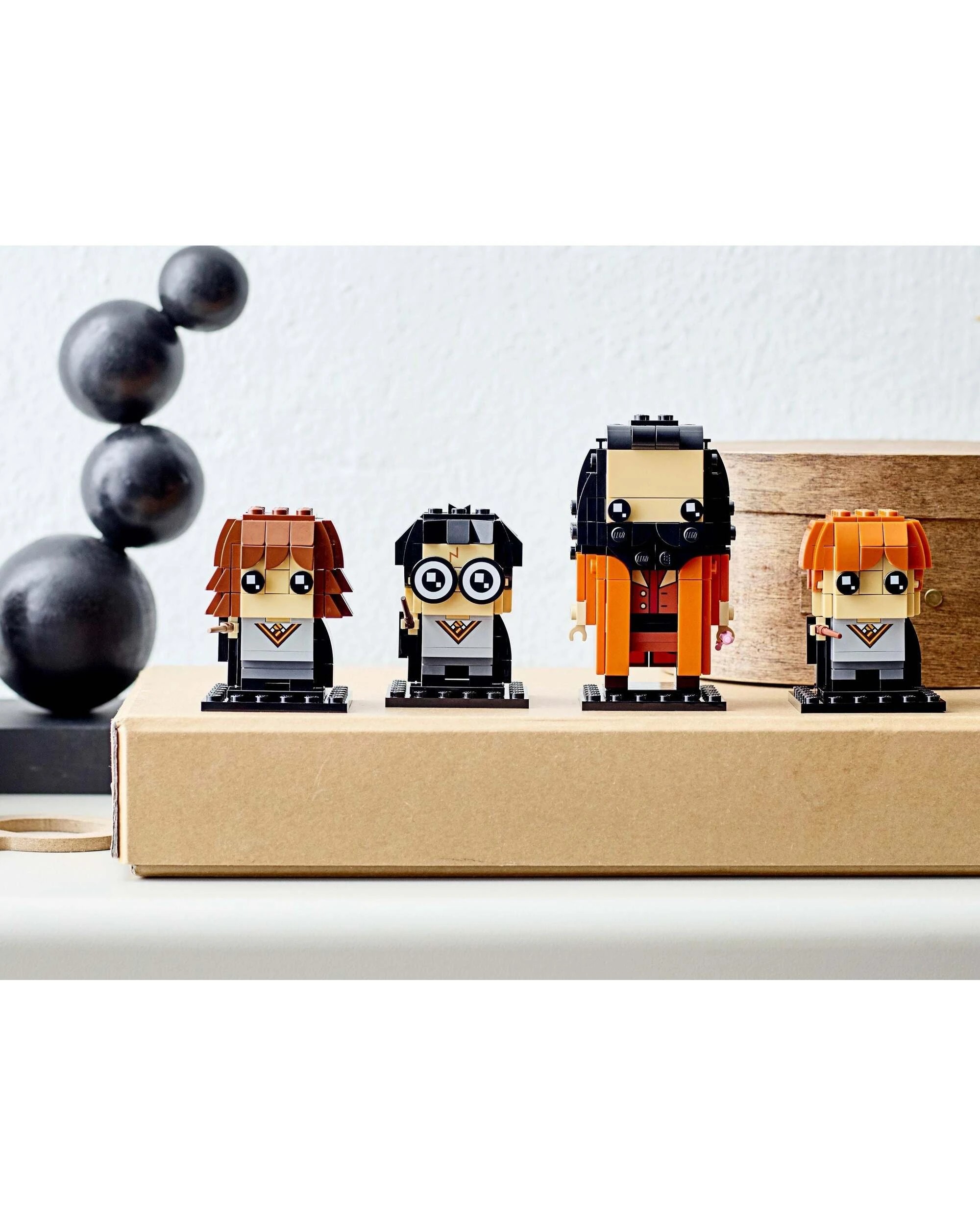 3 LEGO BrickHeadz 40495 Harry, Hermione, Ron & Hagrid, 3 of 5