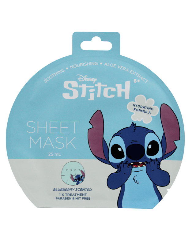 Disney Stitch Sheet Mask 25ml - Blueberry Sce