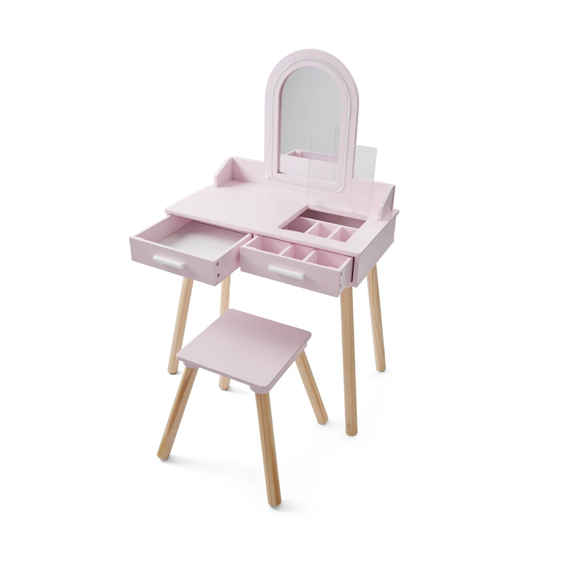 8 Wooden Deluxe Light Up Vanity, 8 of 10